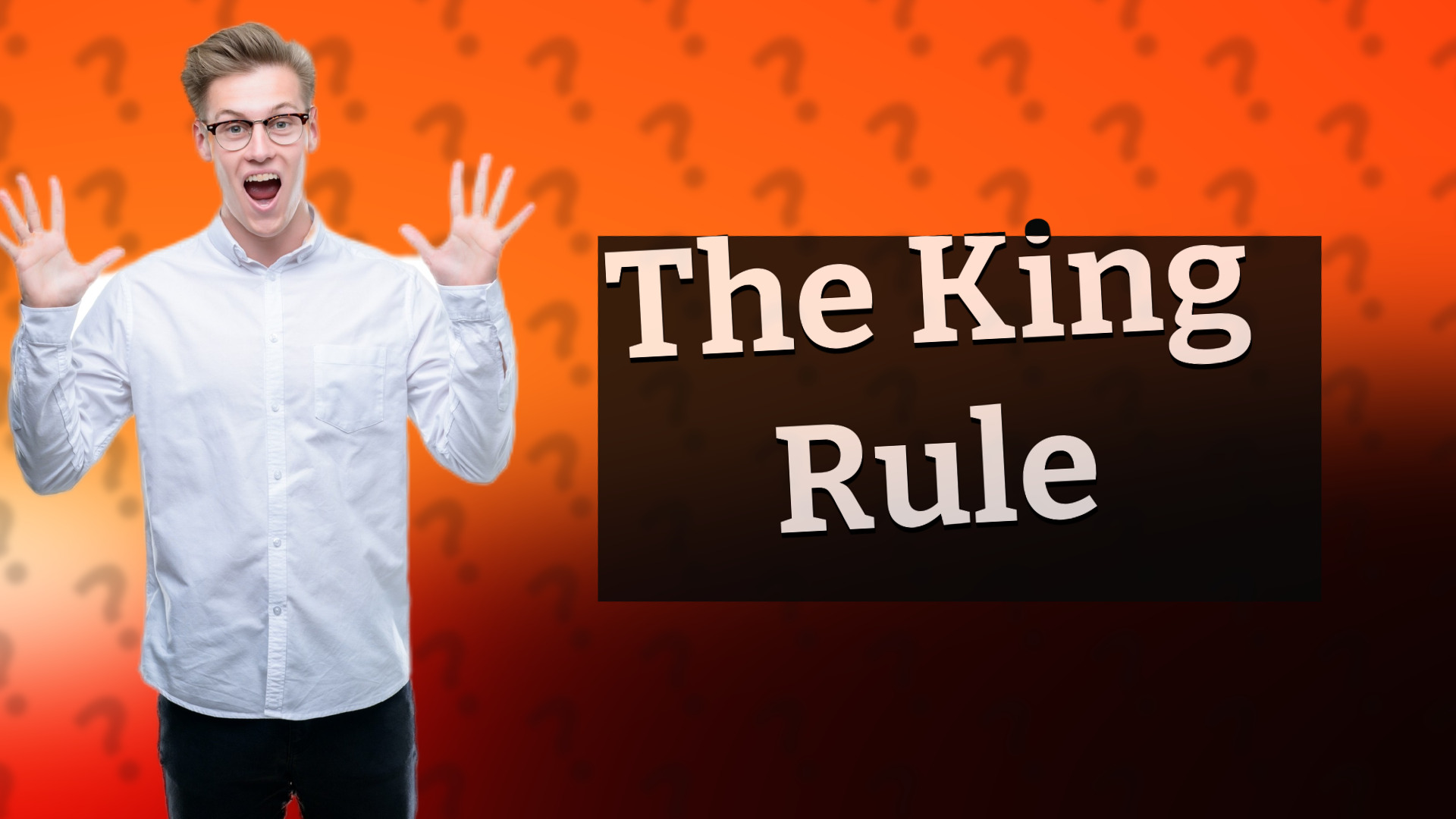 The King Rule