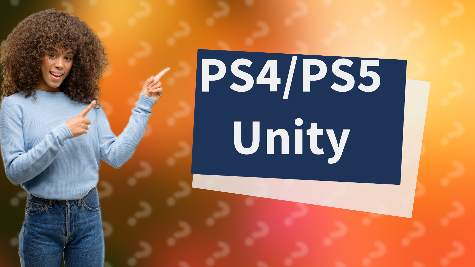 PS4/PS5 Unity