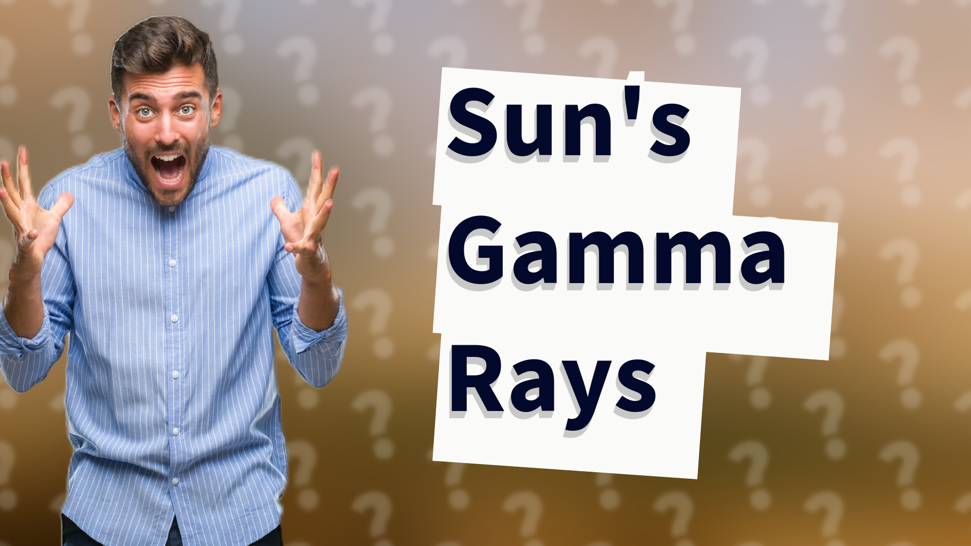 Sun's Gamma Rays