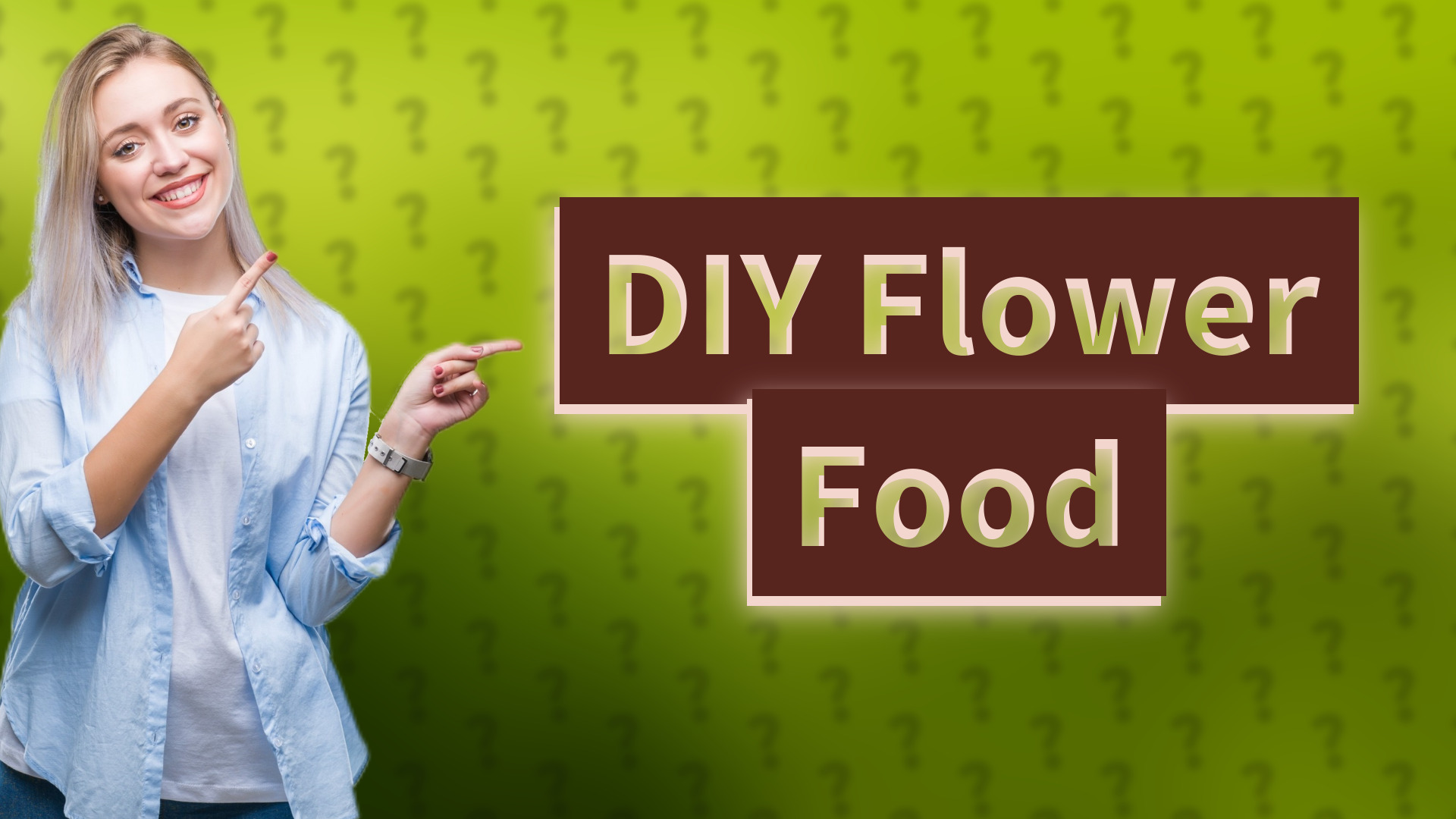 DIY Flower Food