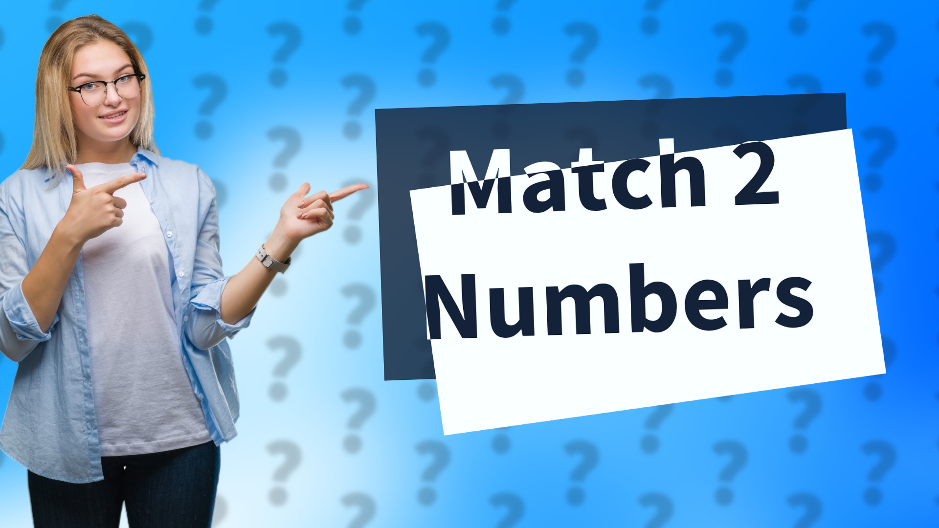 Match 2 Numbers