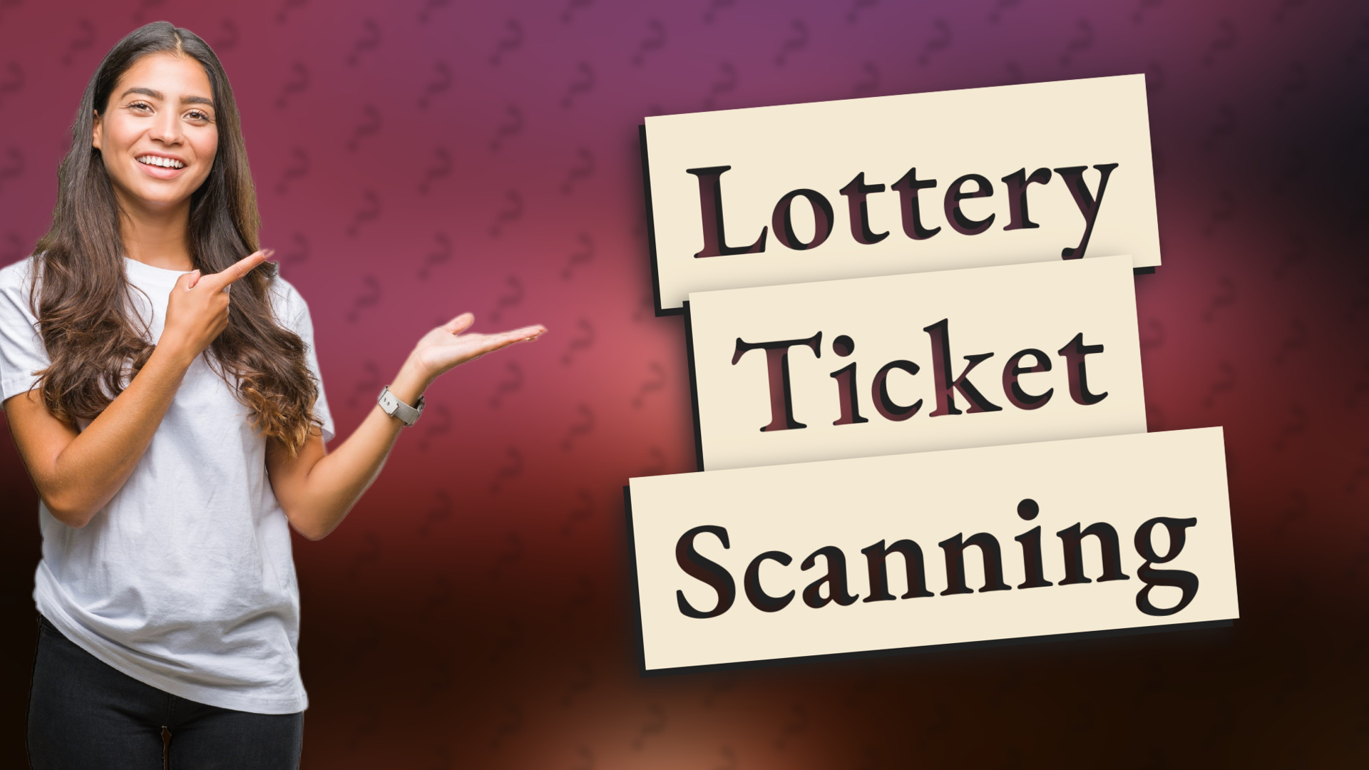 Lottery Ticket Scanning