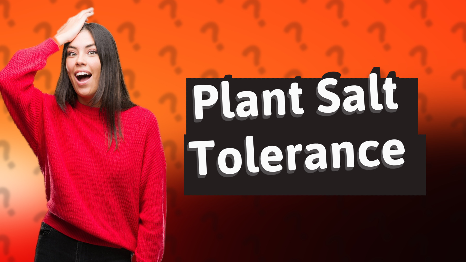 Plant Salt Tolerance