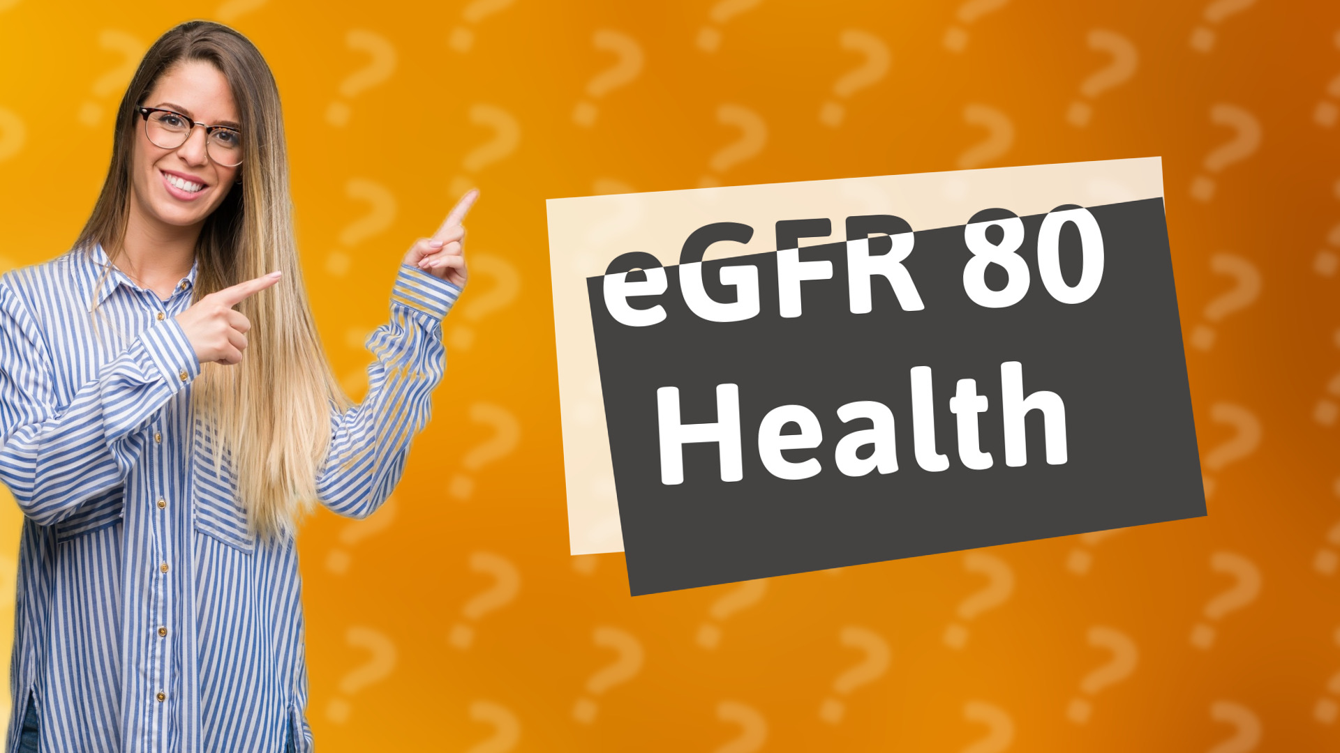eGFR 80 Health