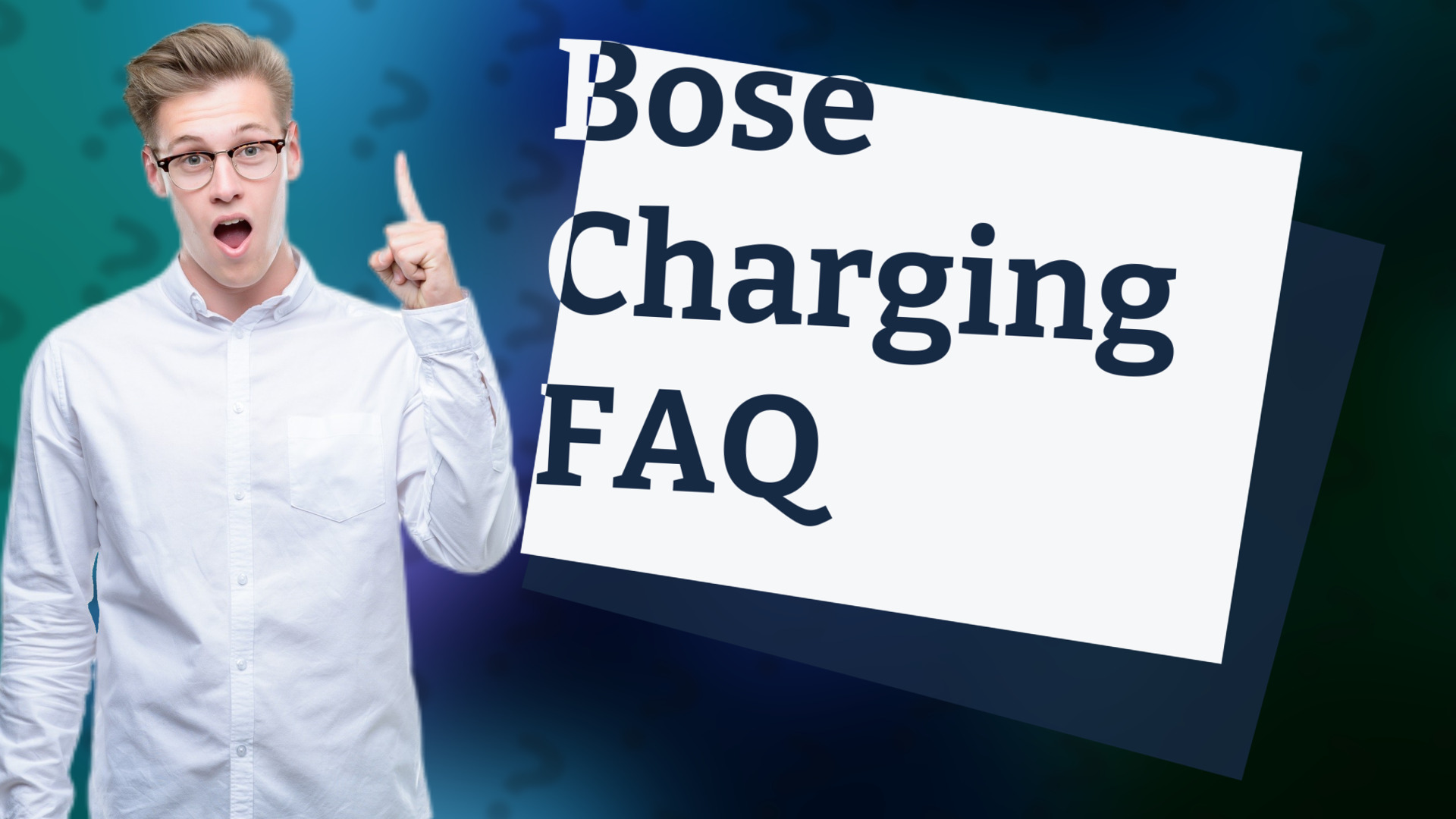 Bose Charging FAQ