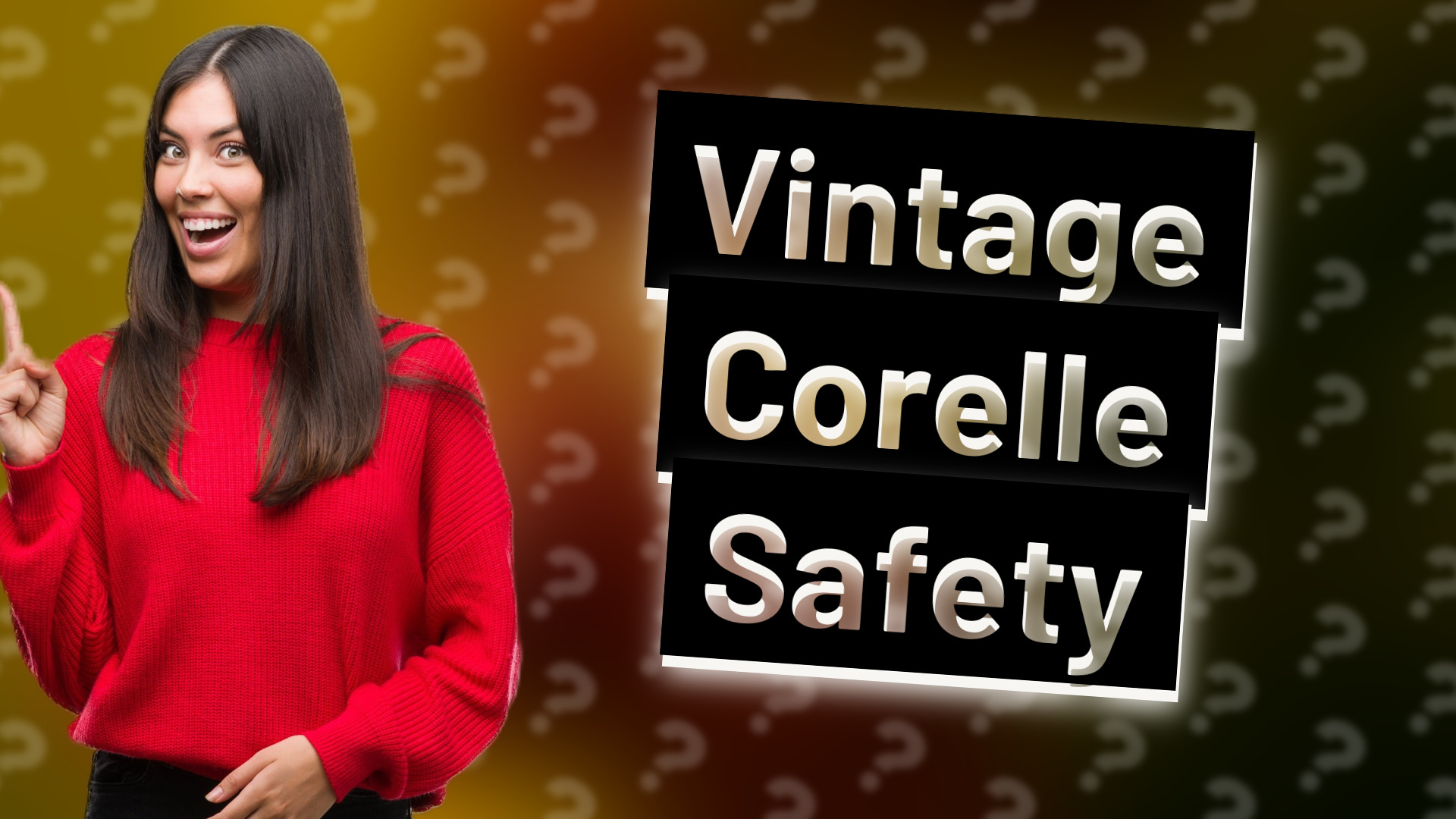Vintage Corelle Safety