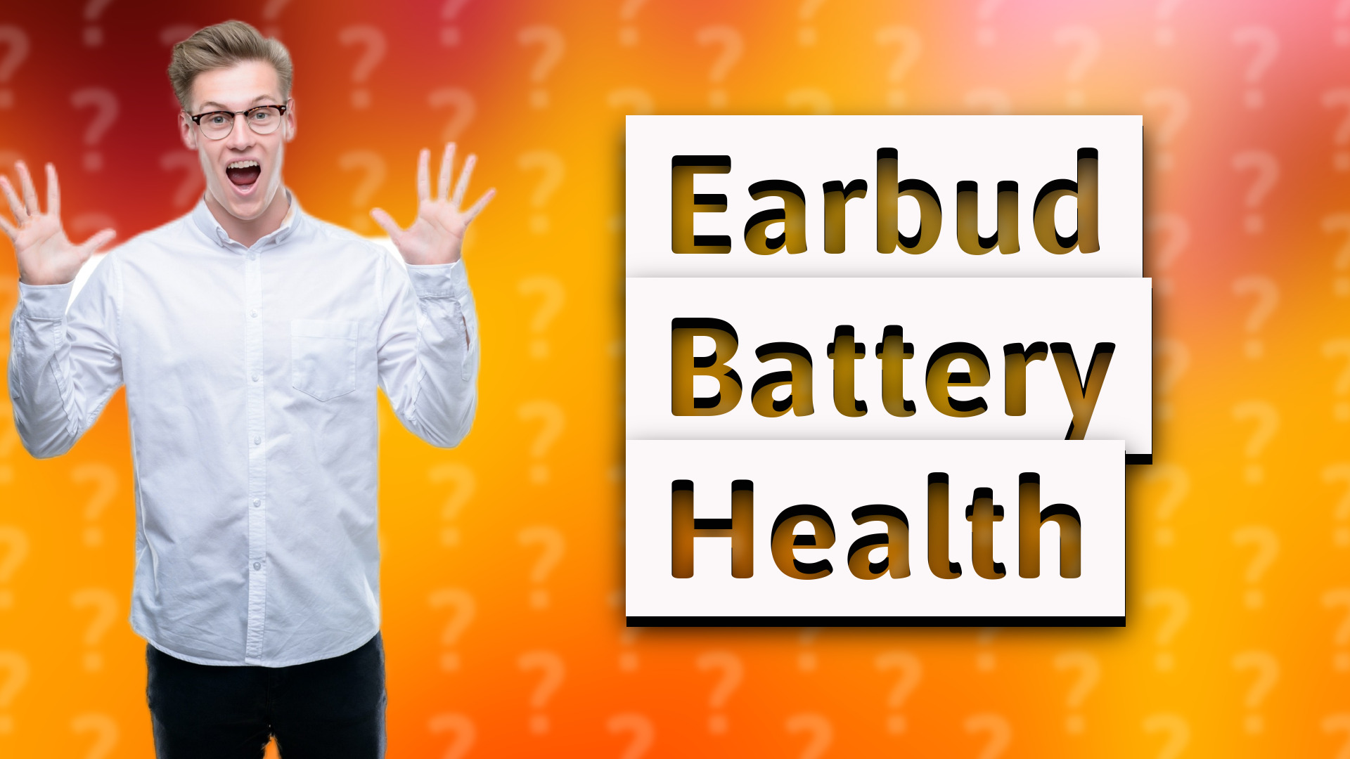 Earbud Battery Health
