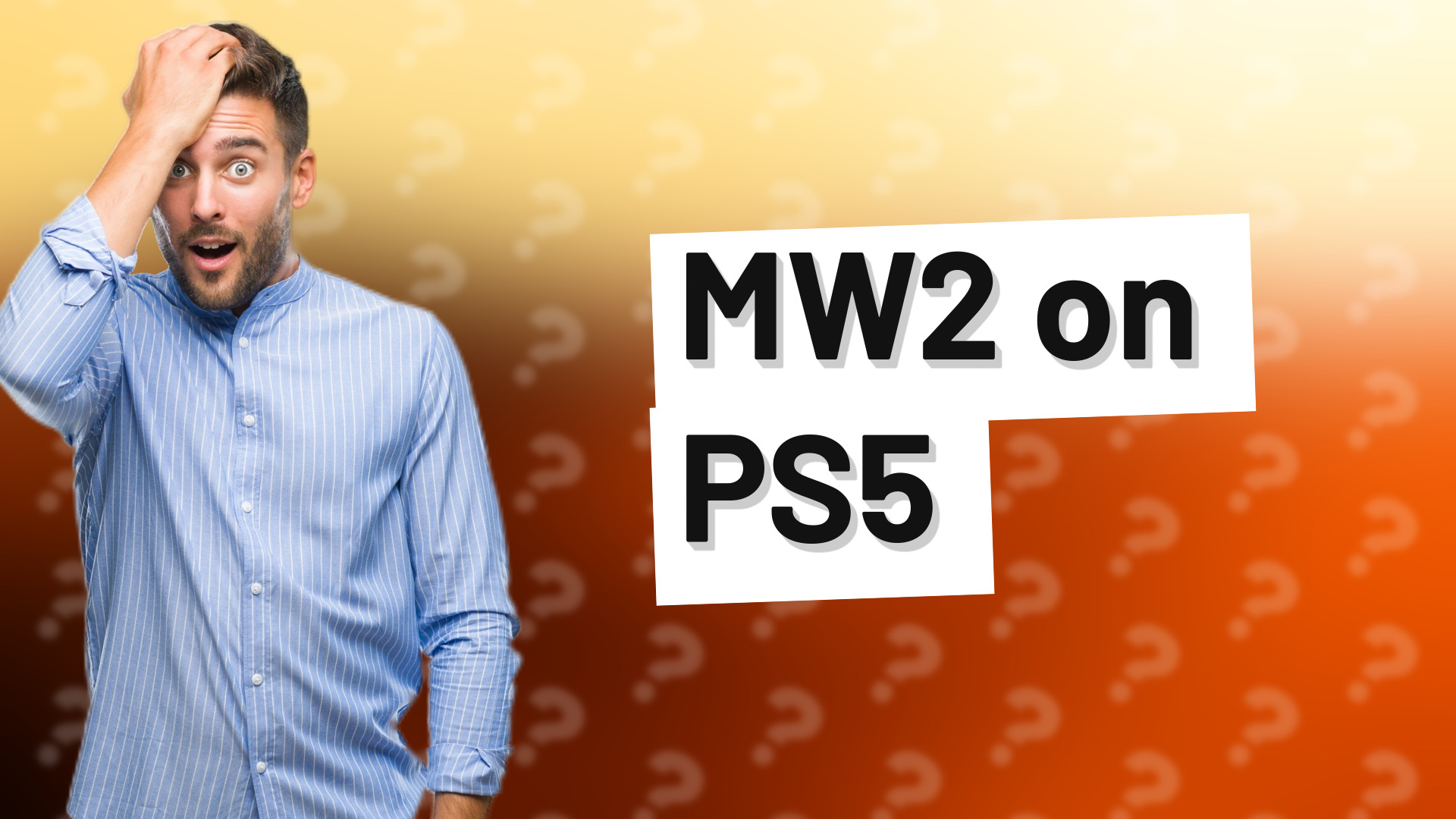 MW2 on PS5