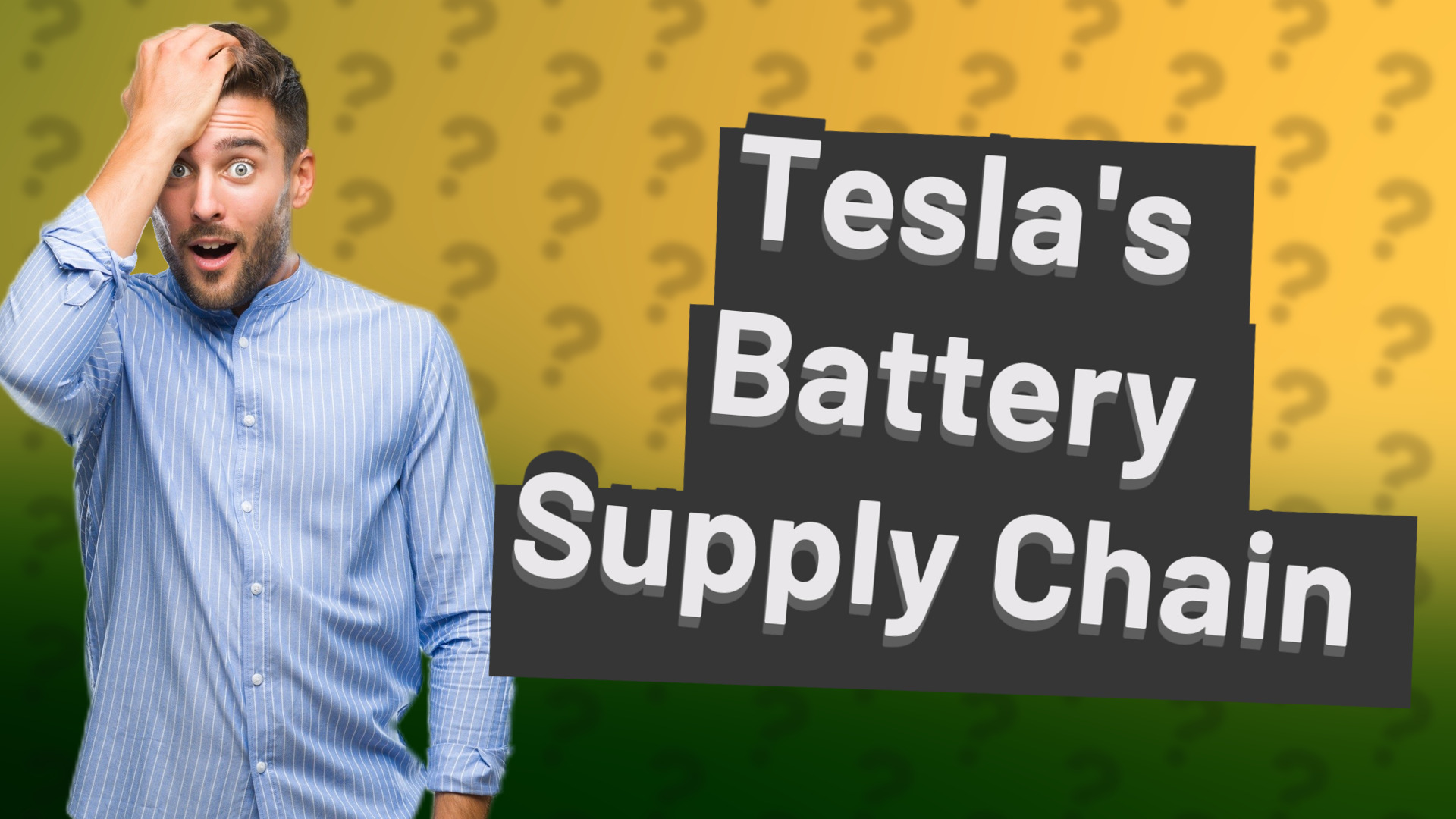 Tesla's Battery Supply Chain