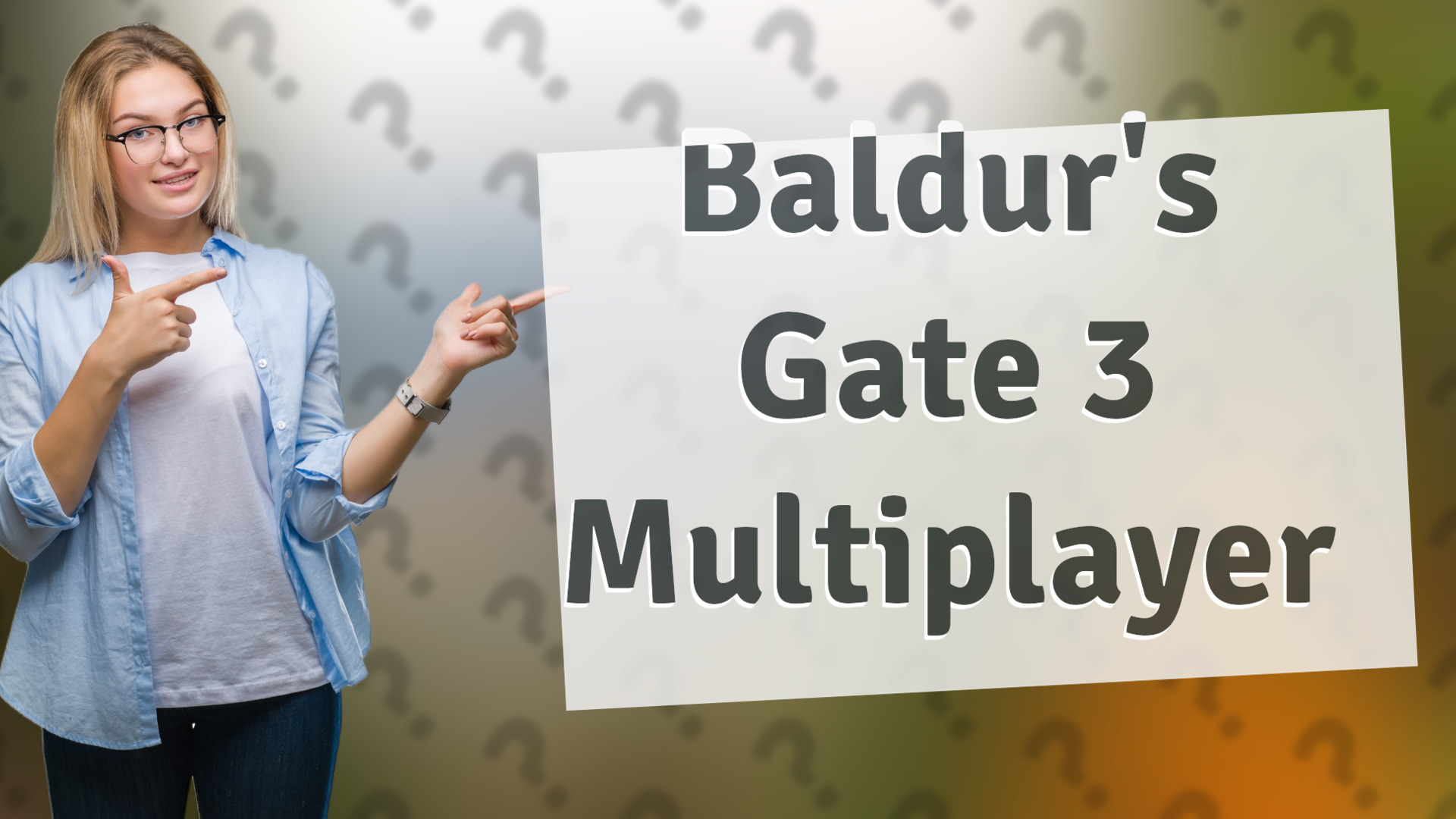 Baldur's Gate 3 Multiplayer