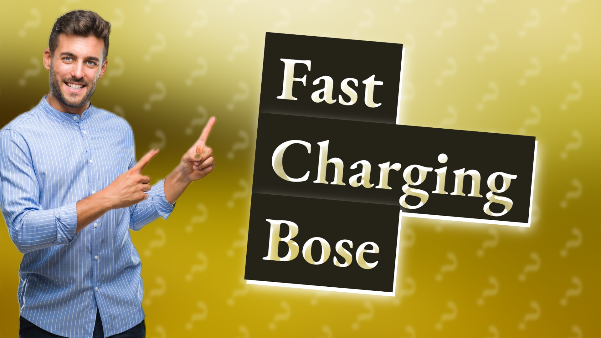 Fast Charging Bose