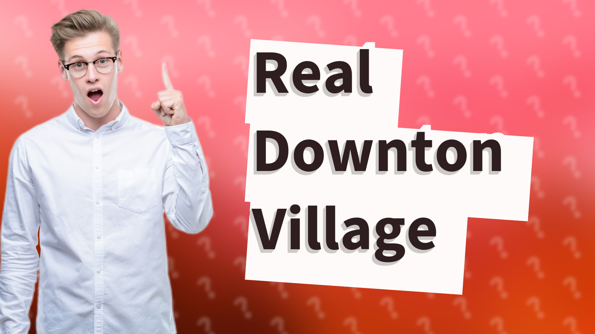Real Downton Village