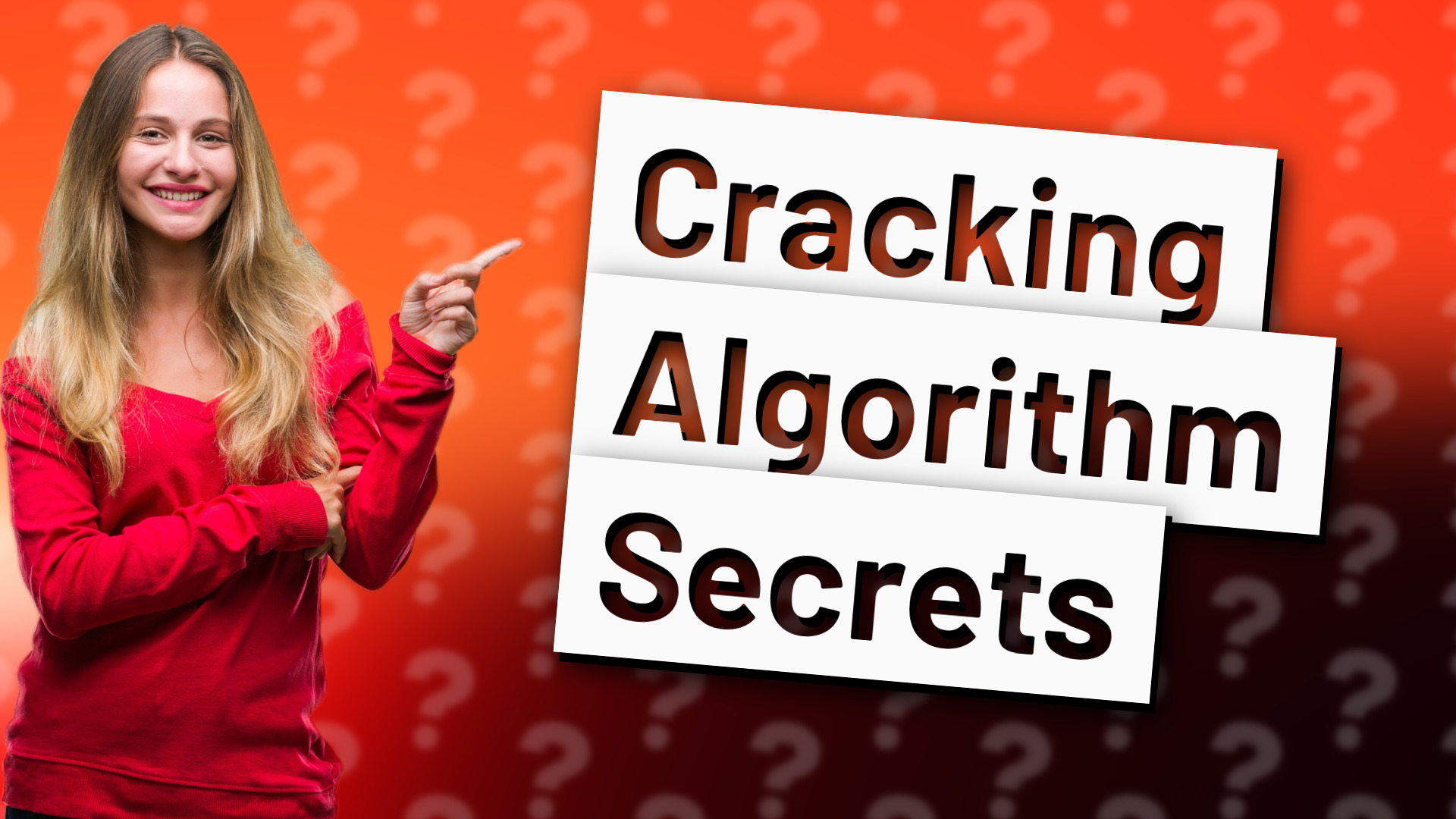 Cracking Algorithm Secrets