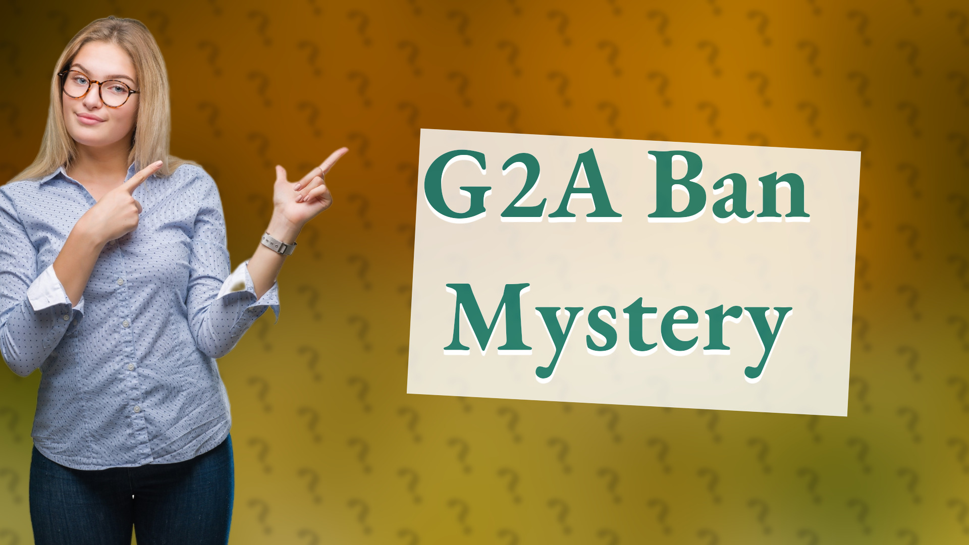 G2A Ban Mystery