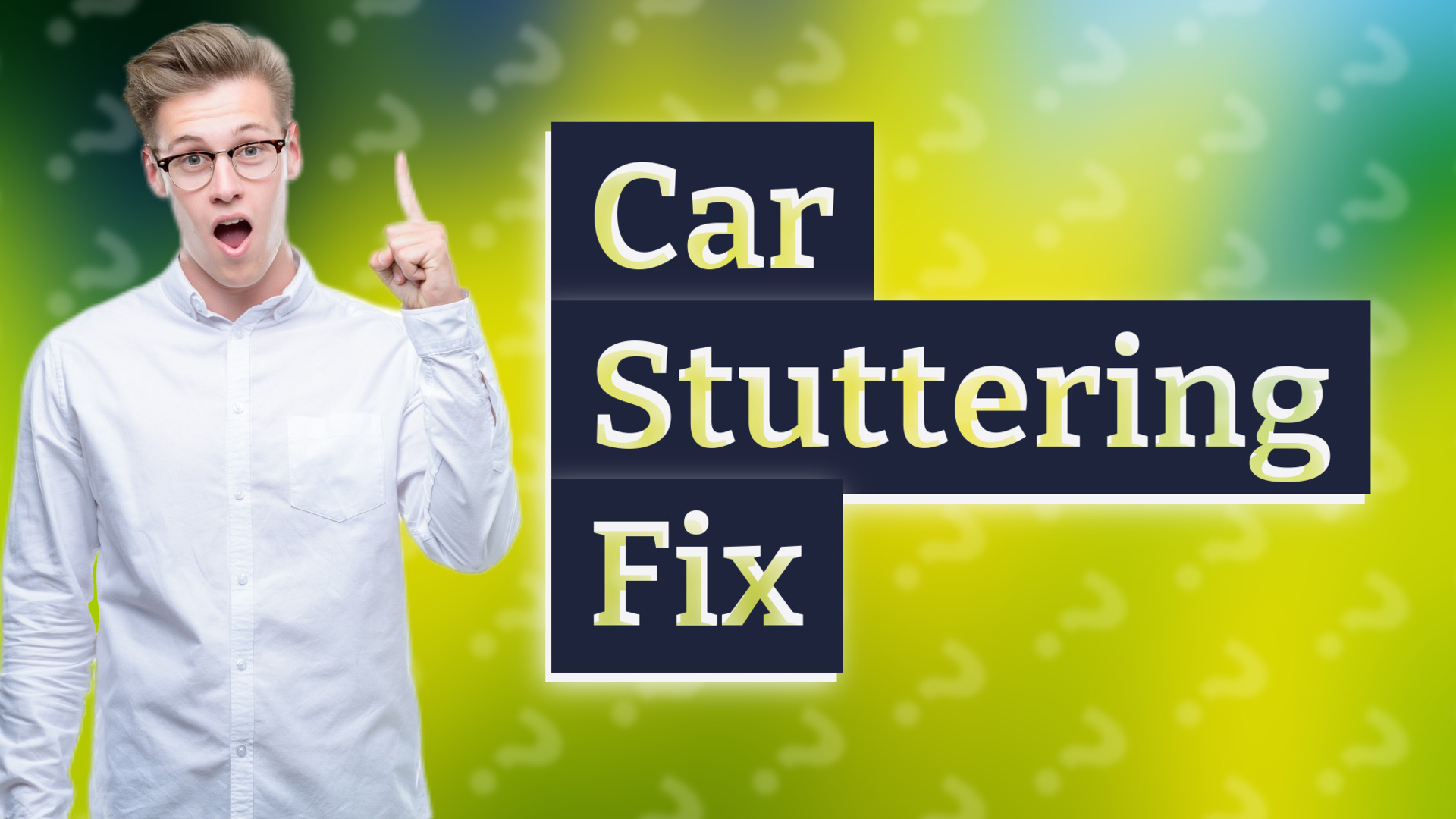 Car Stuttering Fix