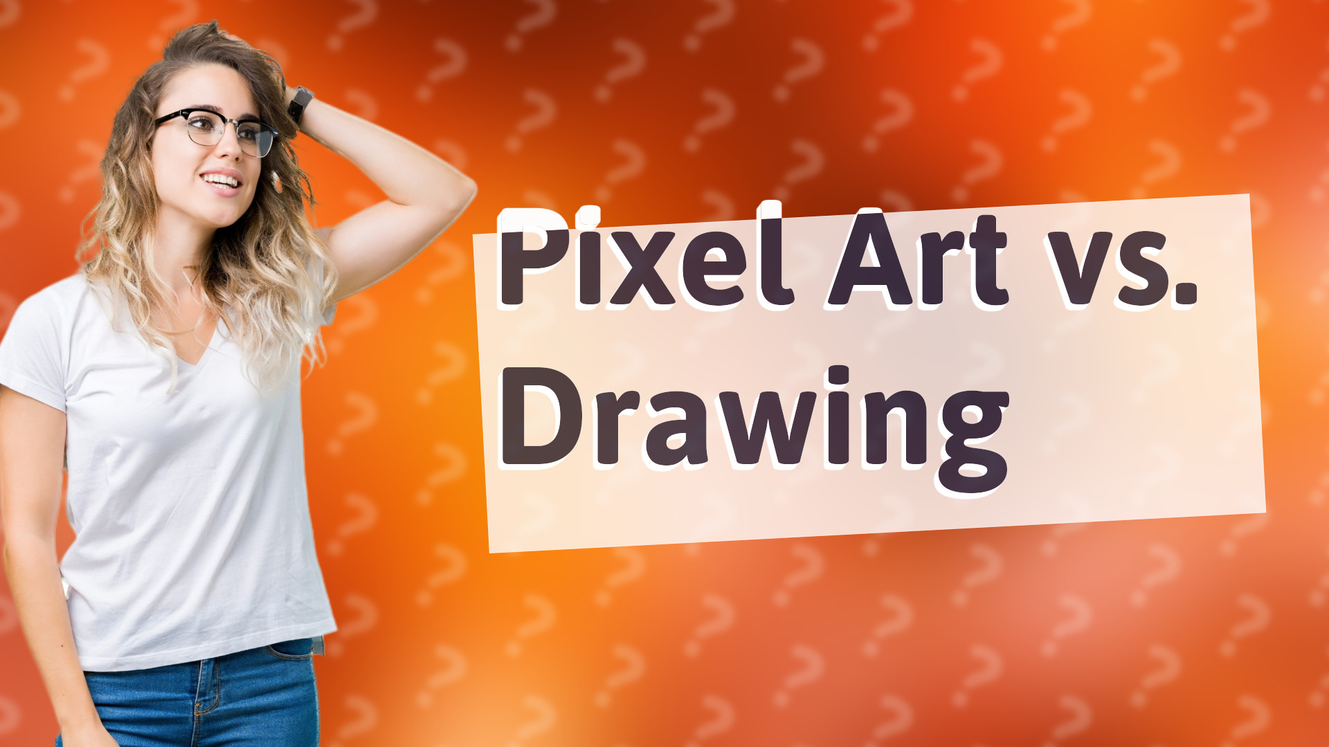Pixel Art vs. Drawing