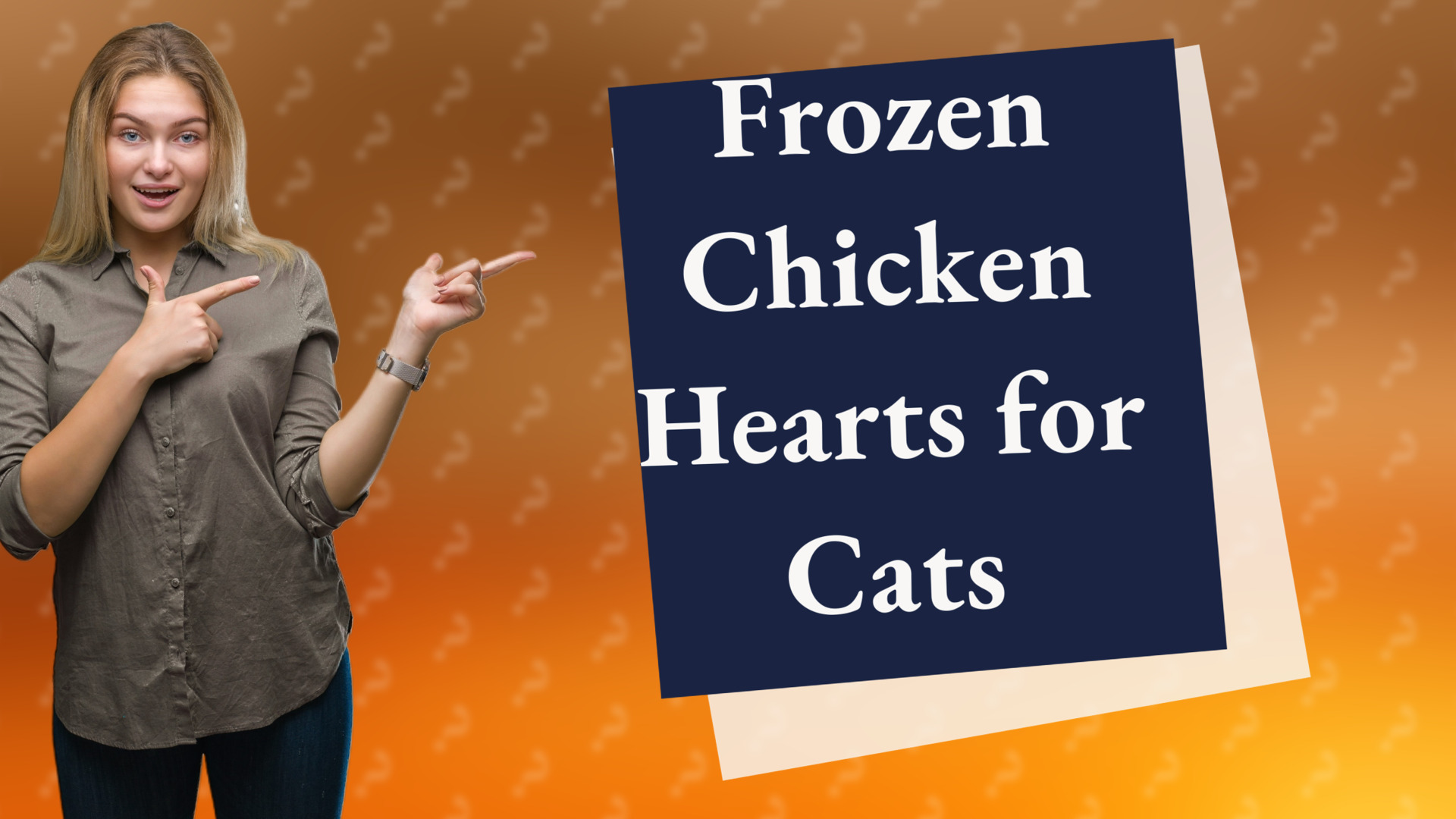 Frozen Chicken Hearts for Cats