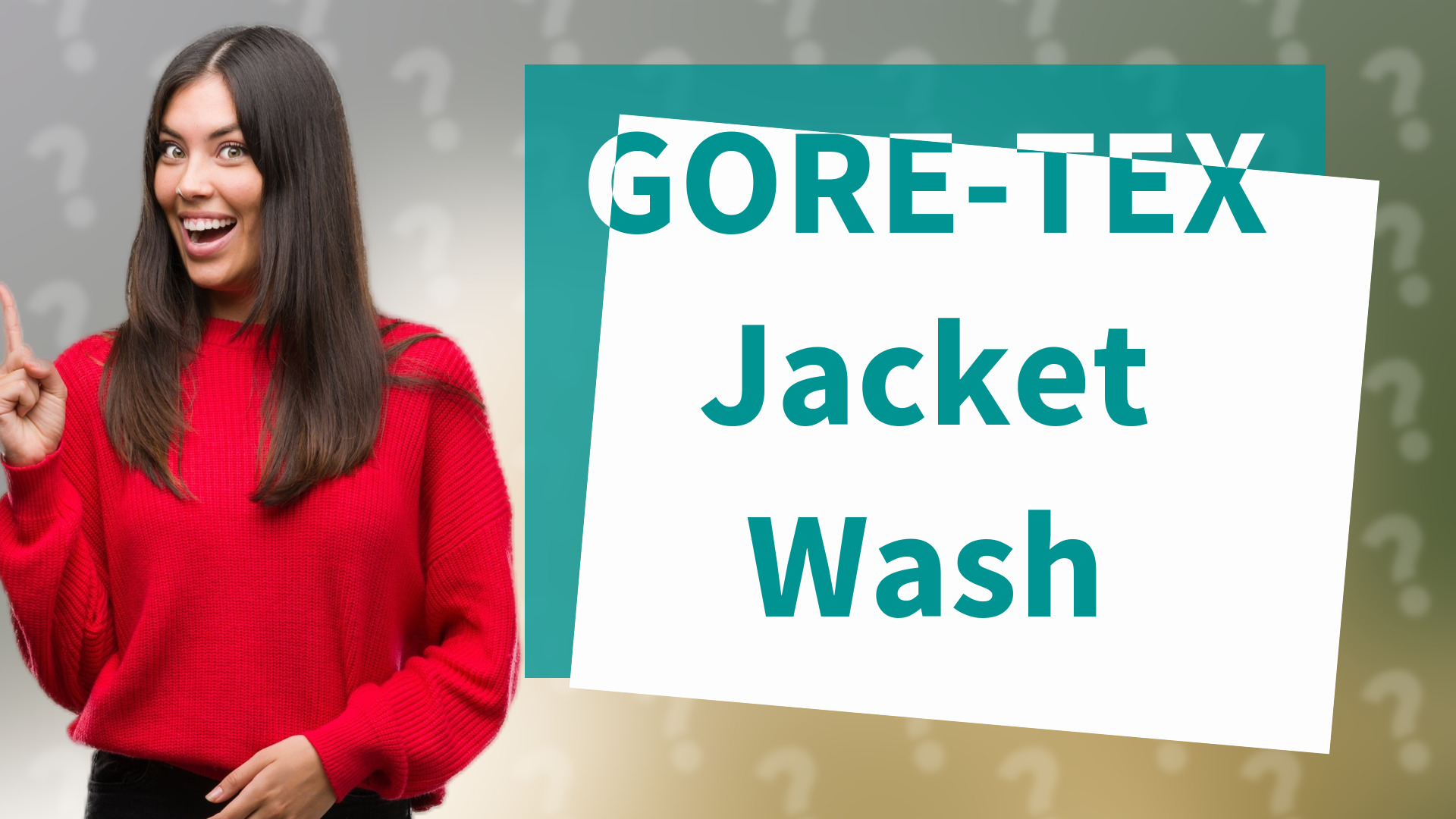 GORE-TEX Jacket Wash