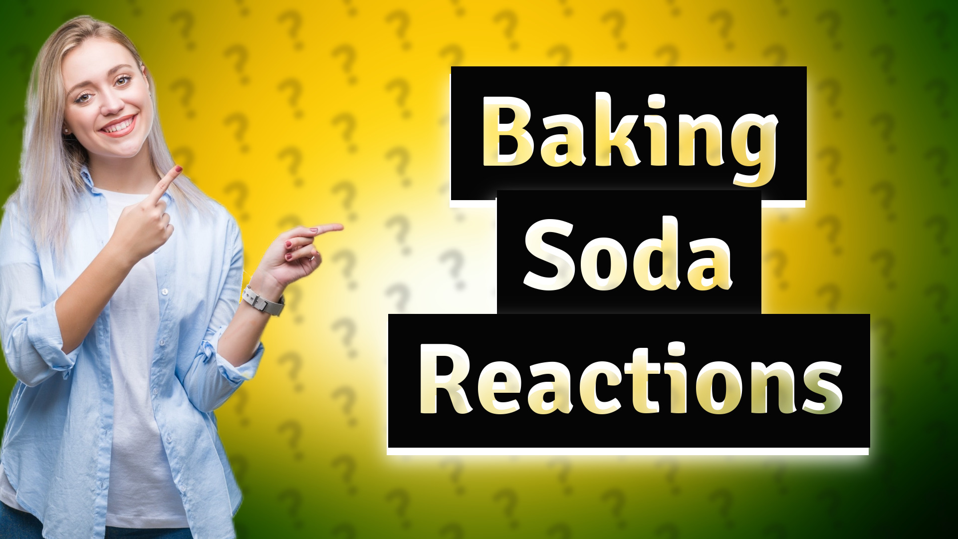 Baking Soda Reactions