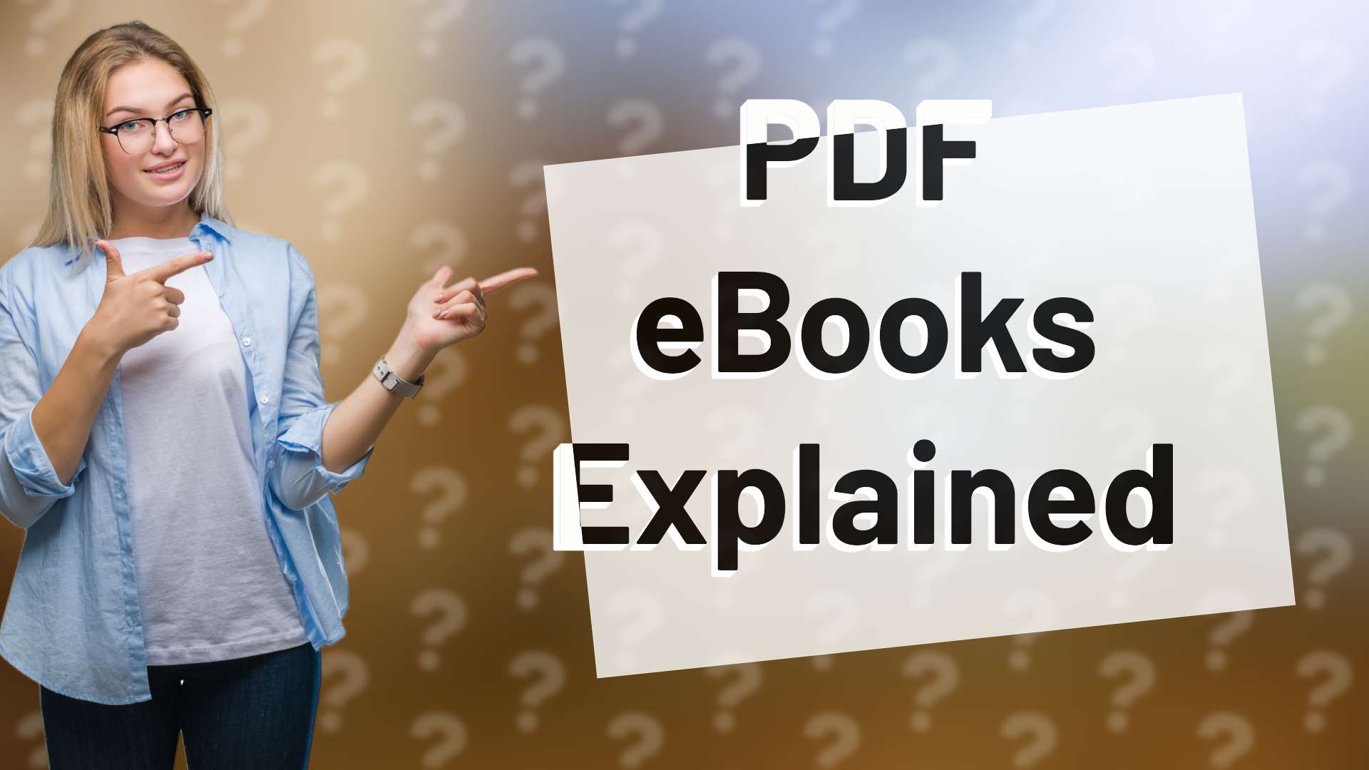 PDF eBooks Explained