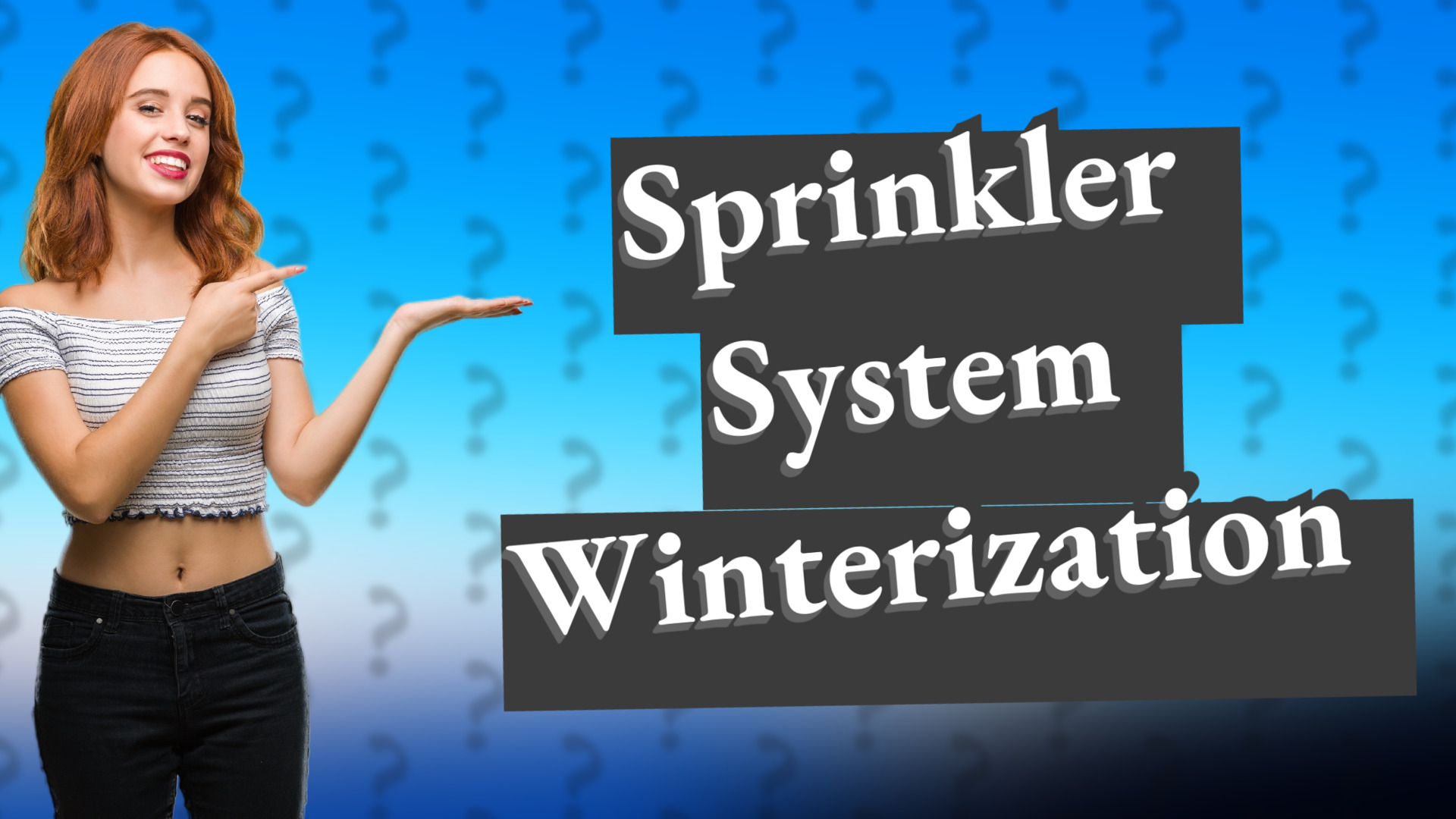 Sprinkler System Winterization