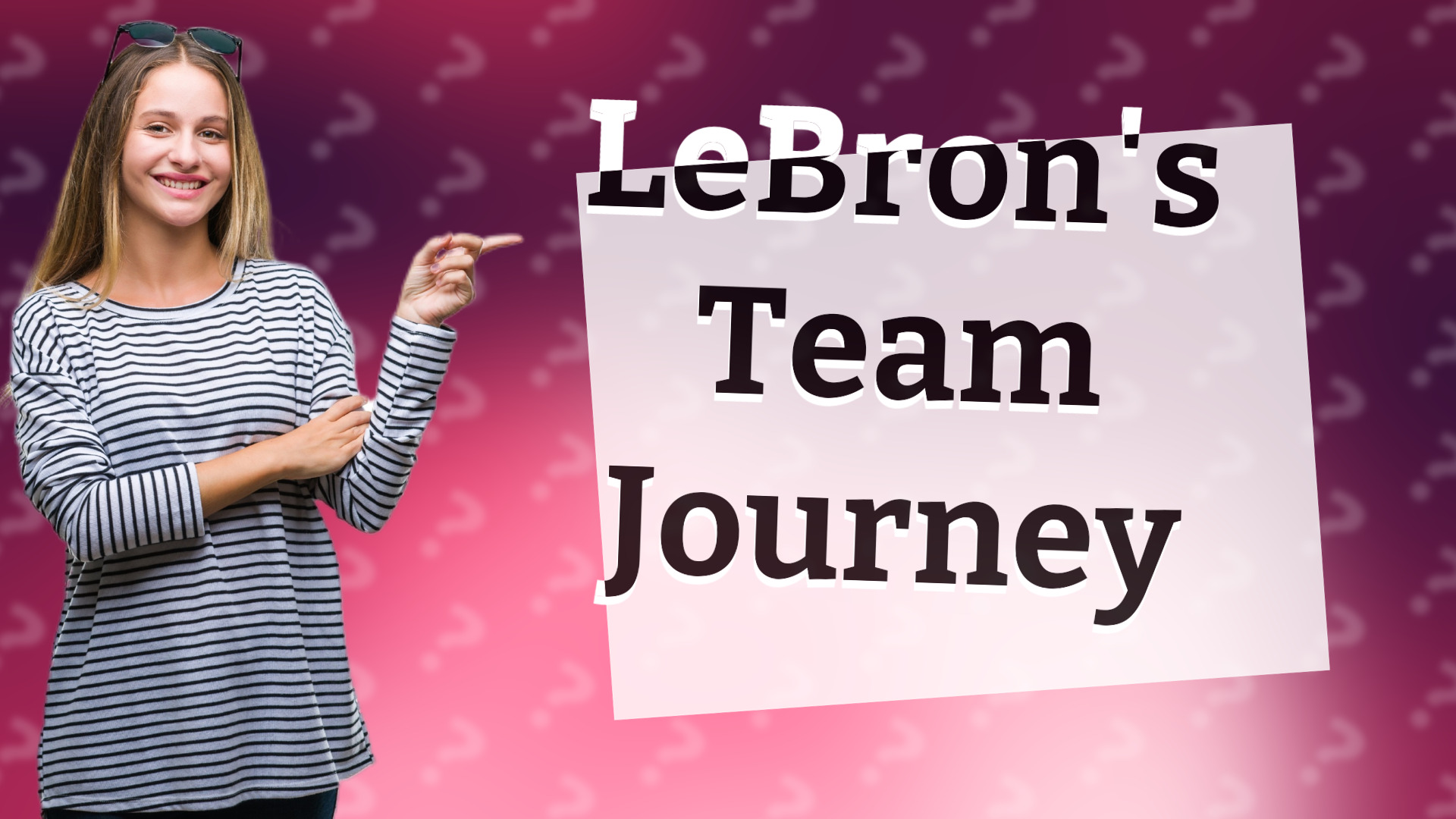LeBron's Team Journey