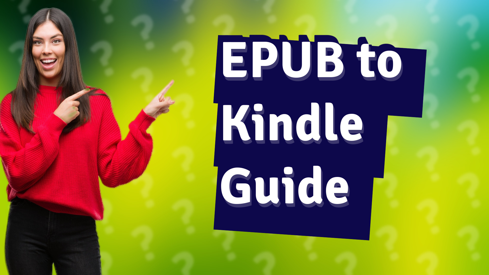 EPUB to Kindle Guide