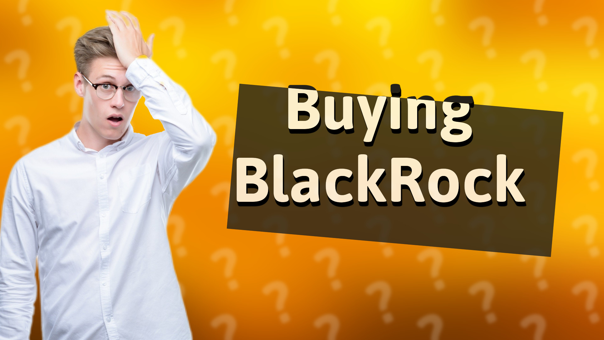 Buying BlackRock