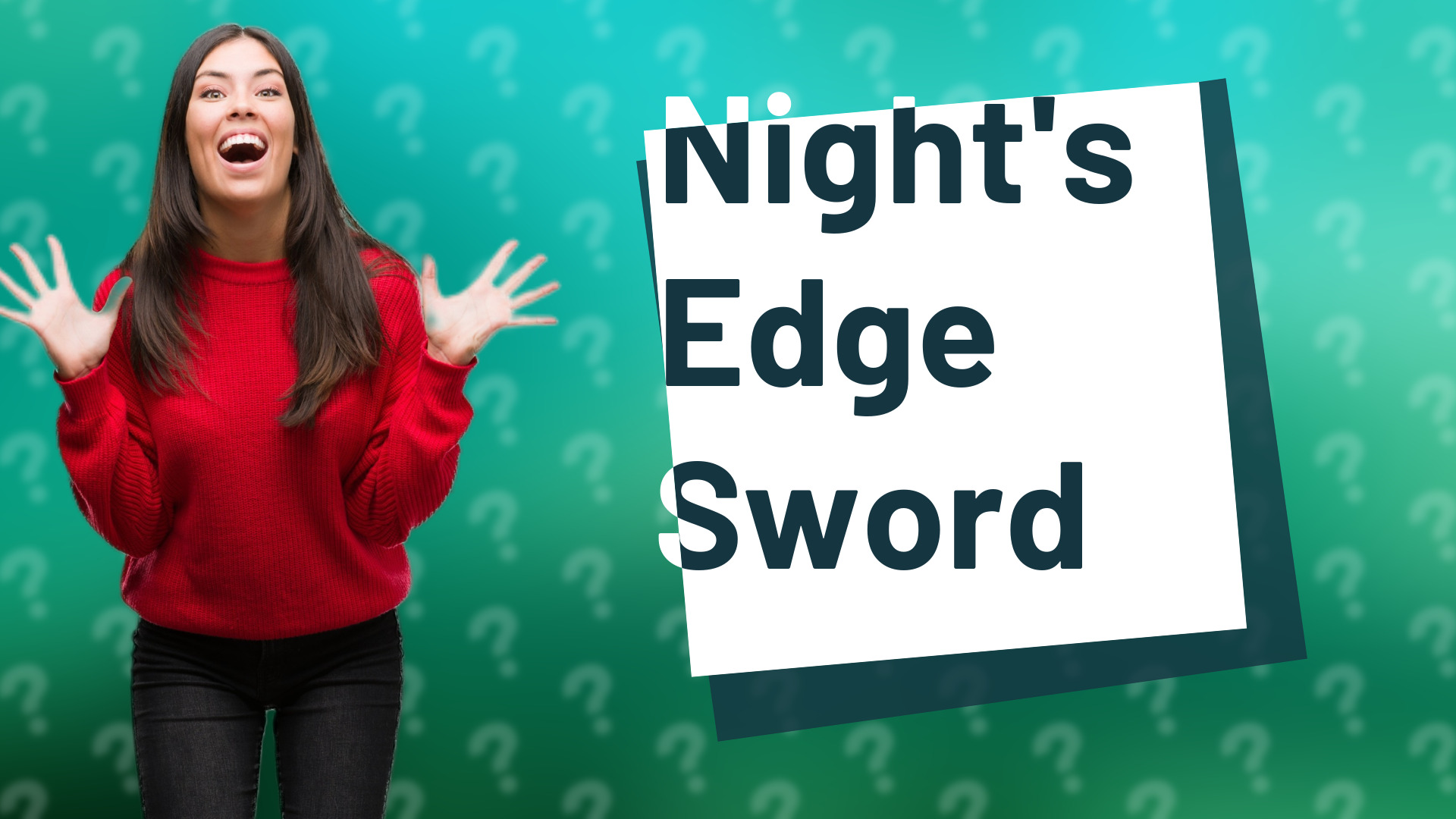 Night's Edge Sword