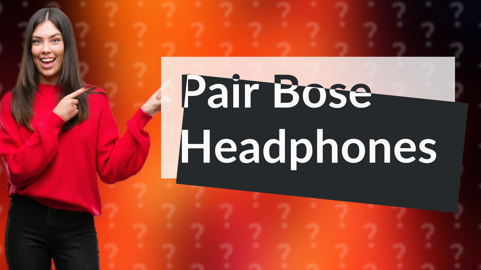 Pair Bose Headphones