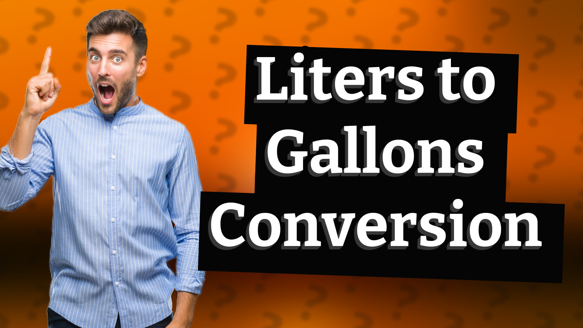 Liters to Gallons Conversion