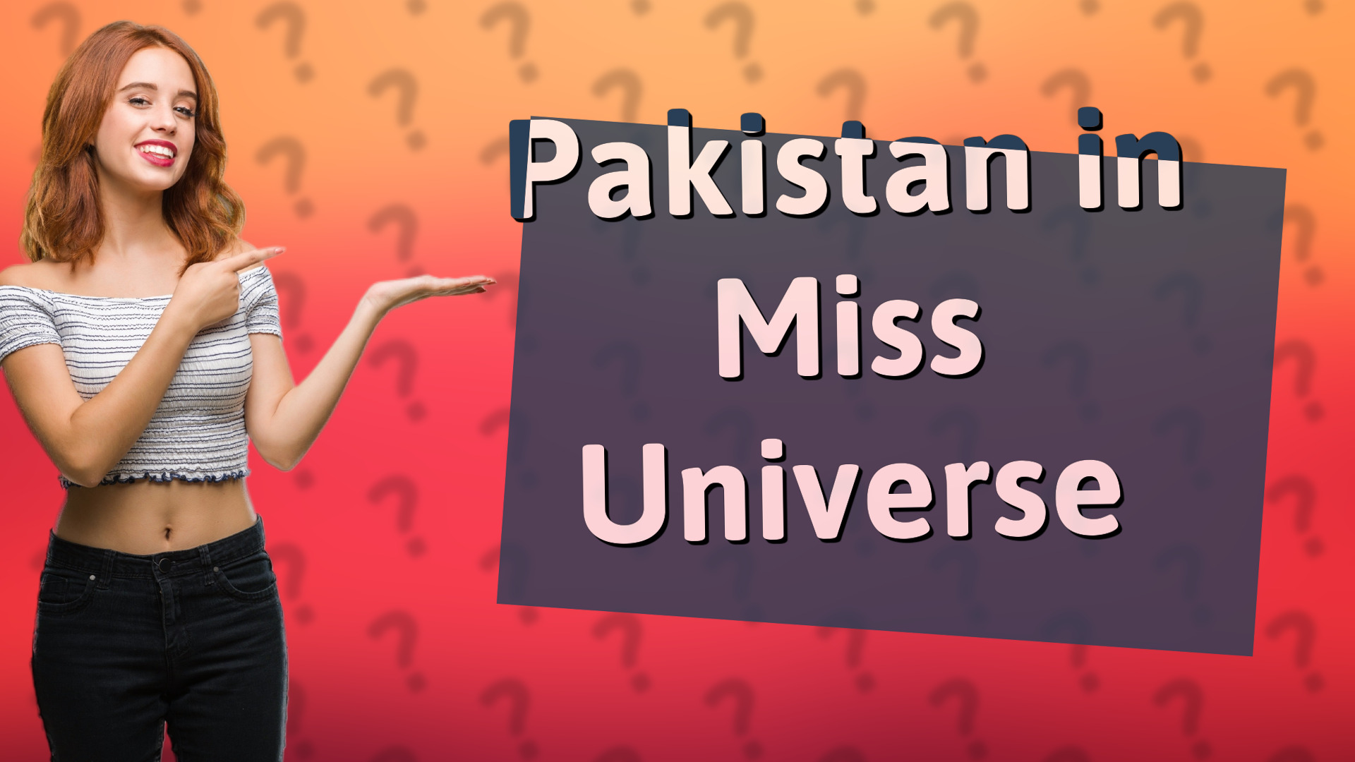 Pakistan in Miss Universe