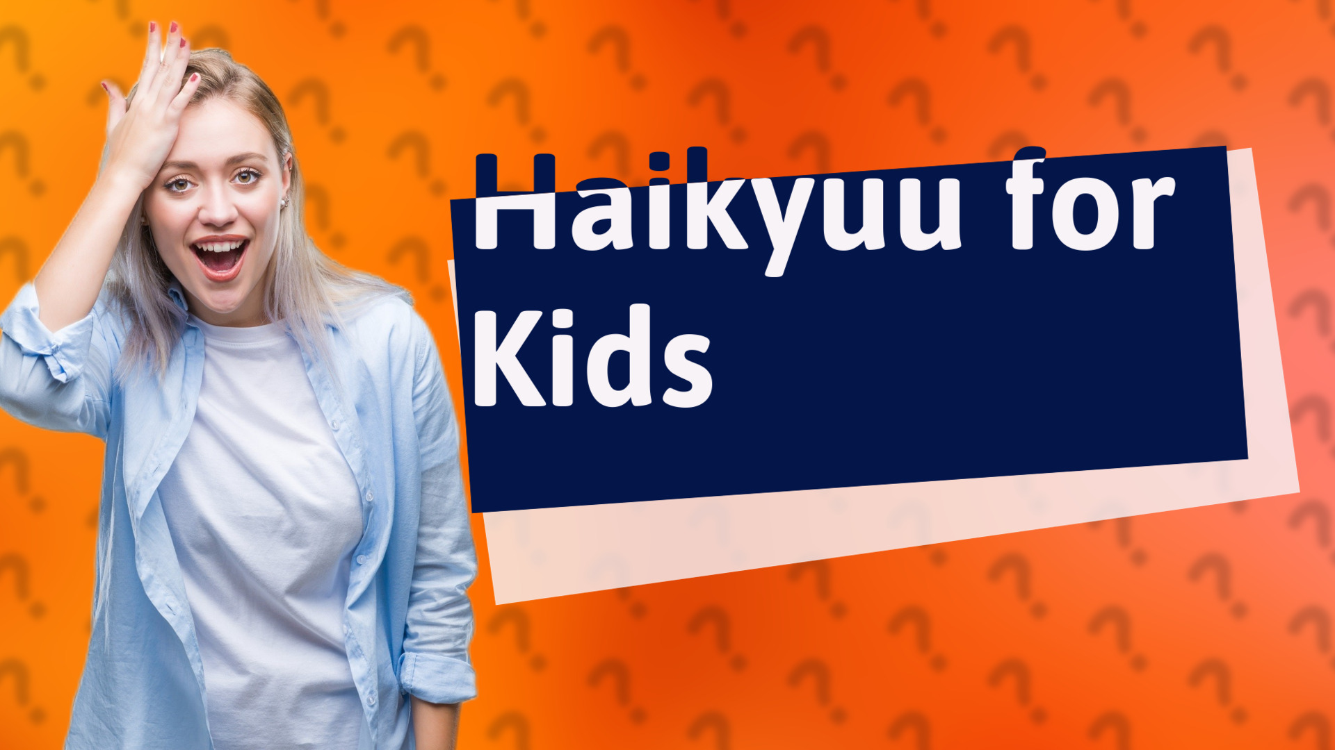 Haikyuu for Kids