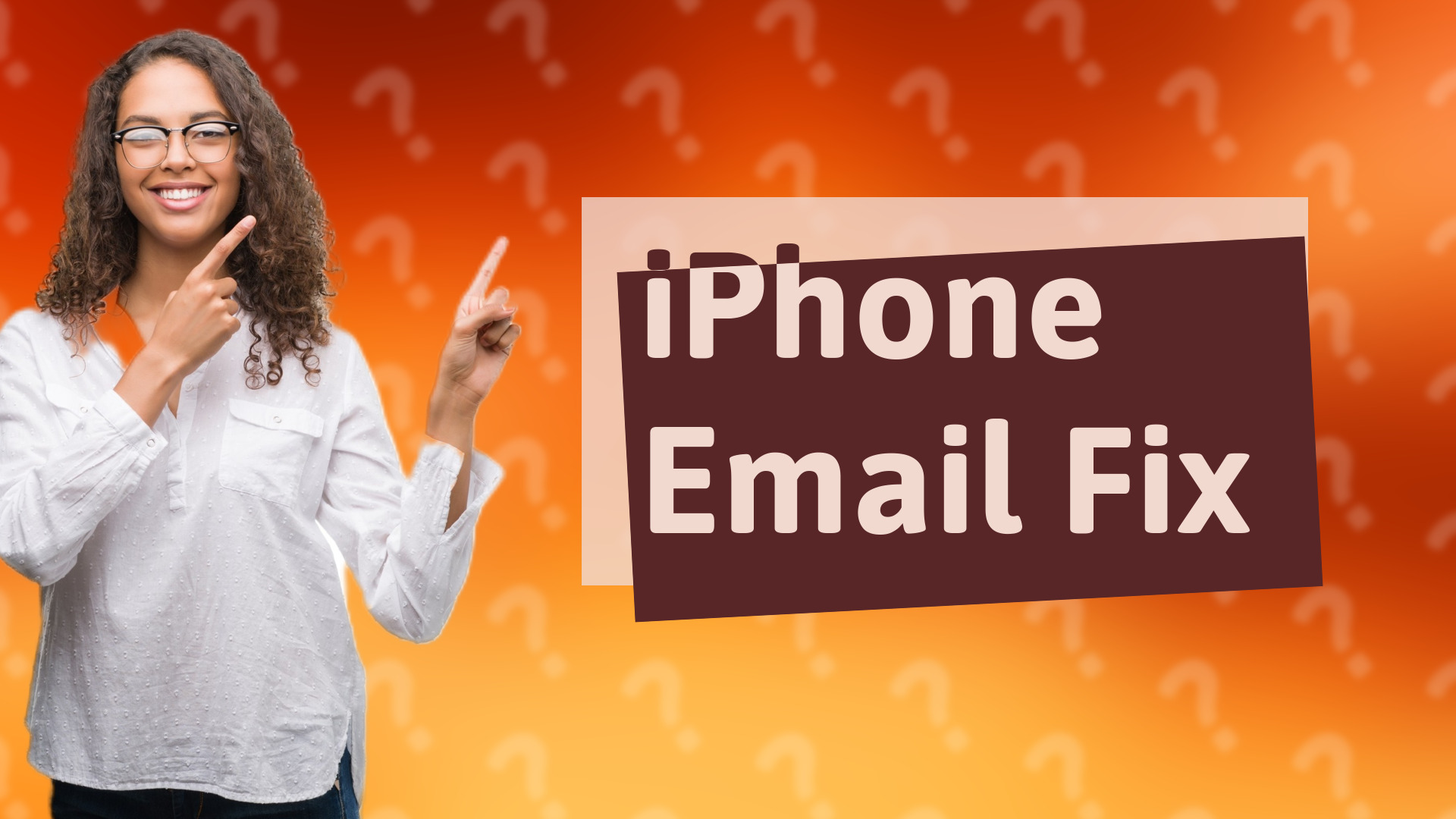 iPhone Email Fix