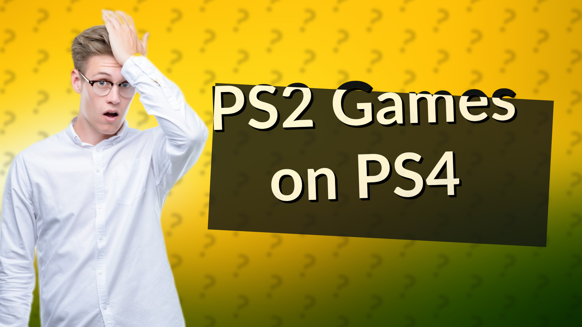 PS2 Games on PS4