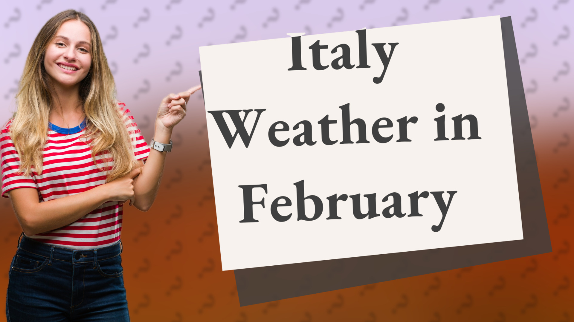 Italy Weather in February