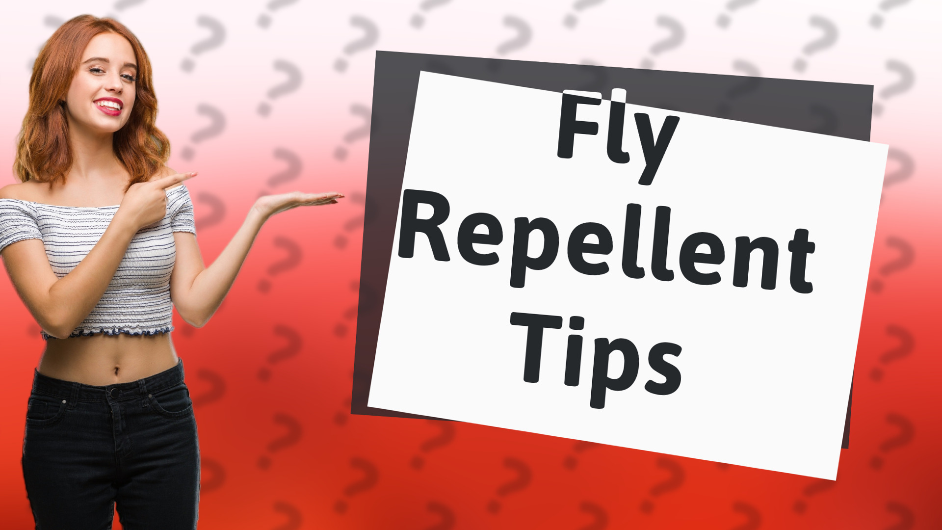 Fly Repellent Tips