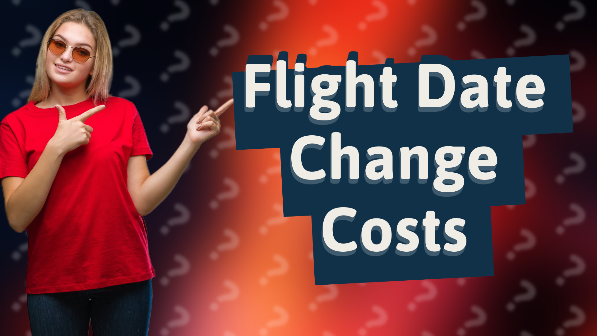 Flight Date Change Costs