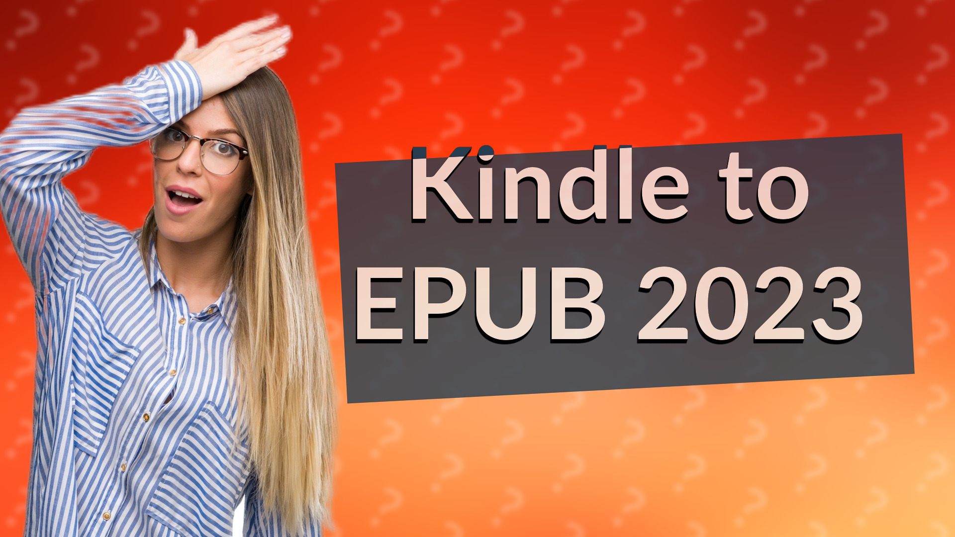 Kindle to EPUB 2023