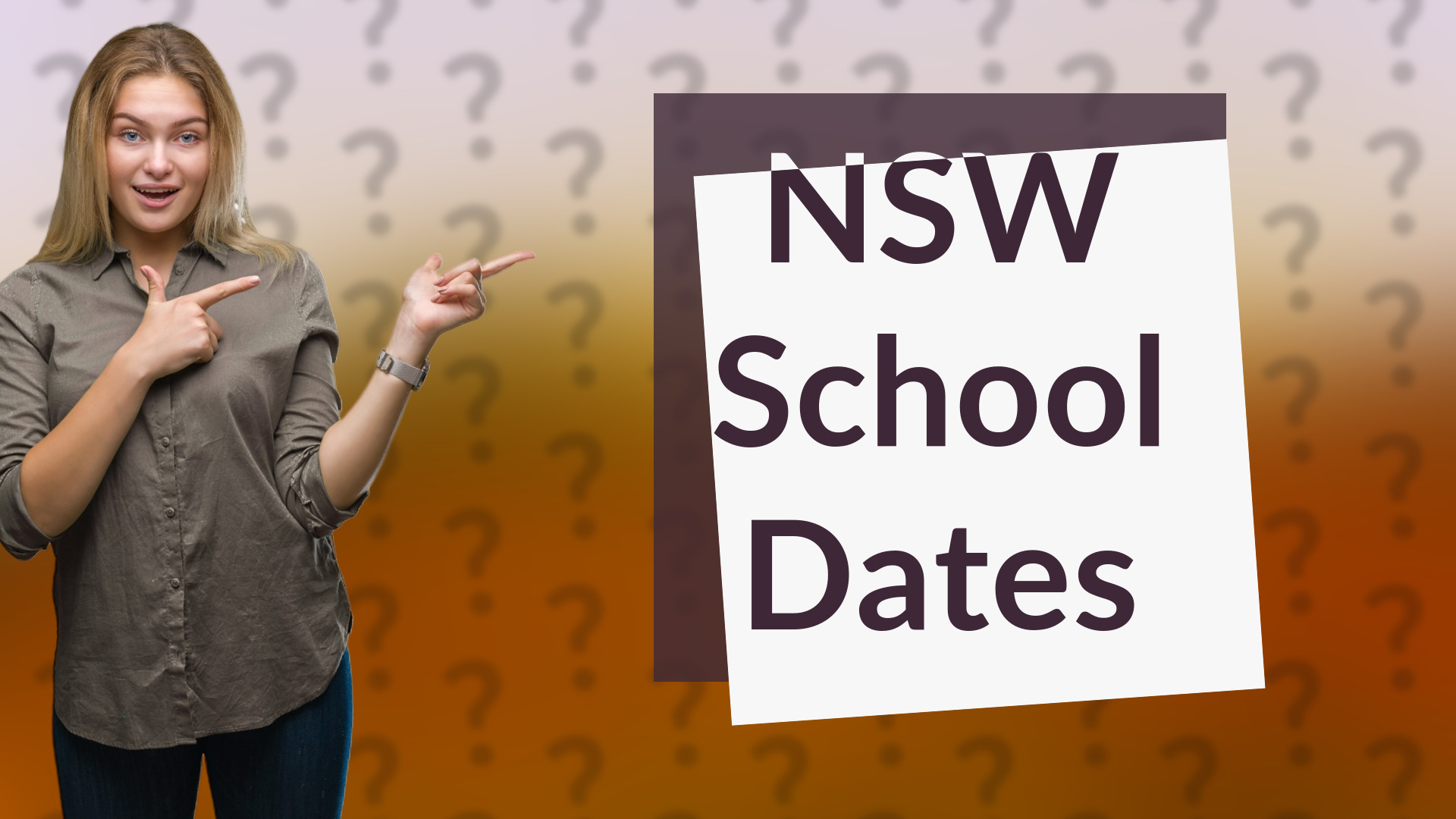 NSW School Dates