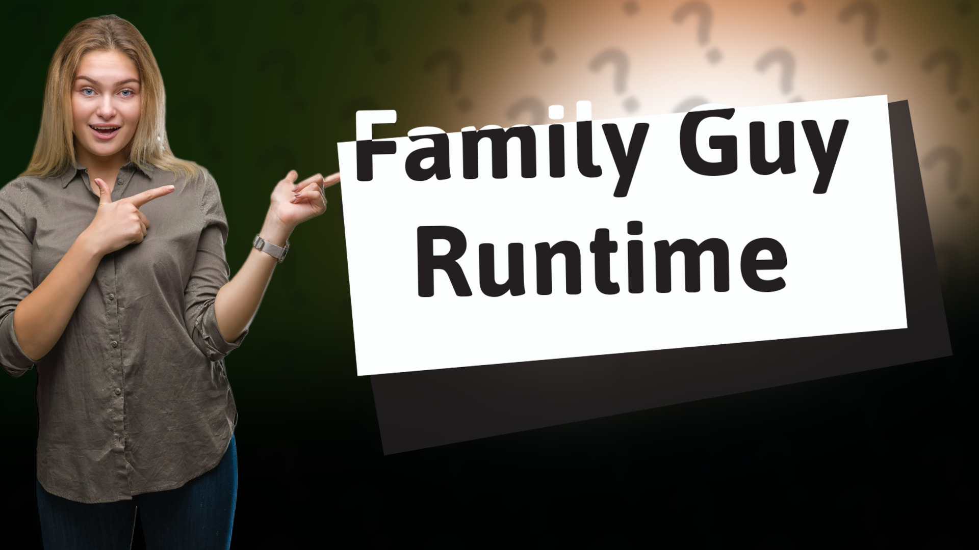 Family Guy Runtime