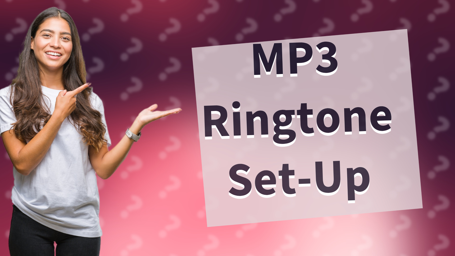 MP3 Ringtone Set-Up