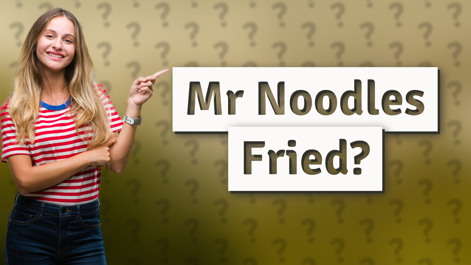 Mr Noodles Fried?
