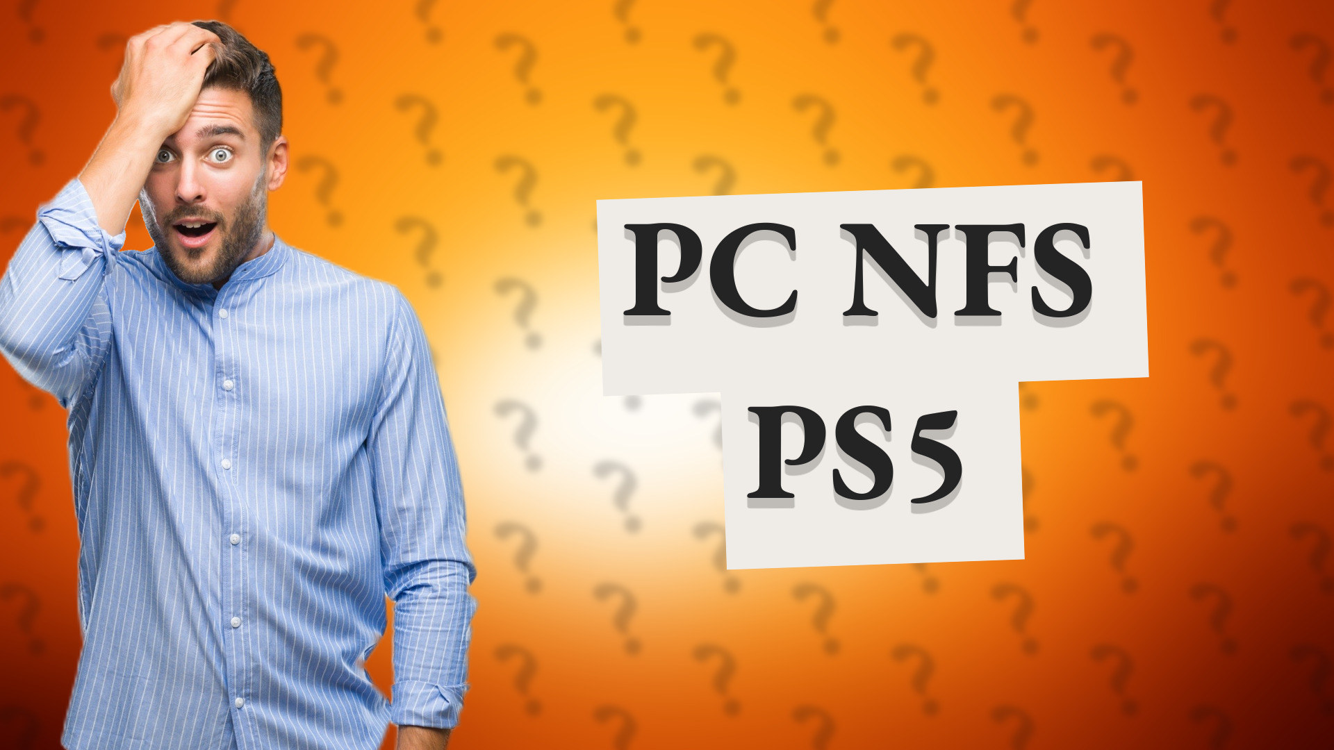 PC NFS PS5