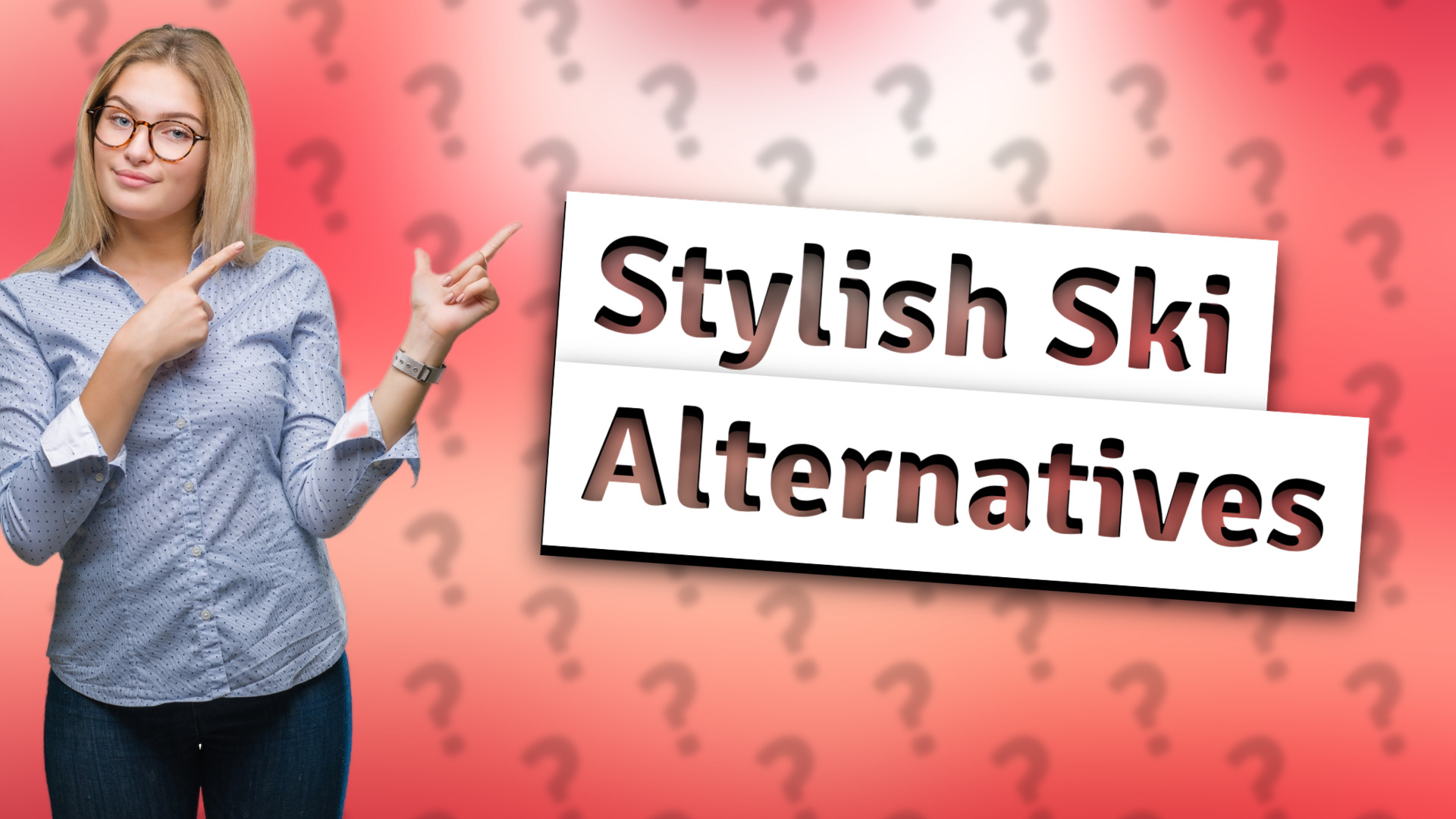 Stylish Ski Alternatives
