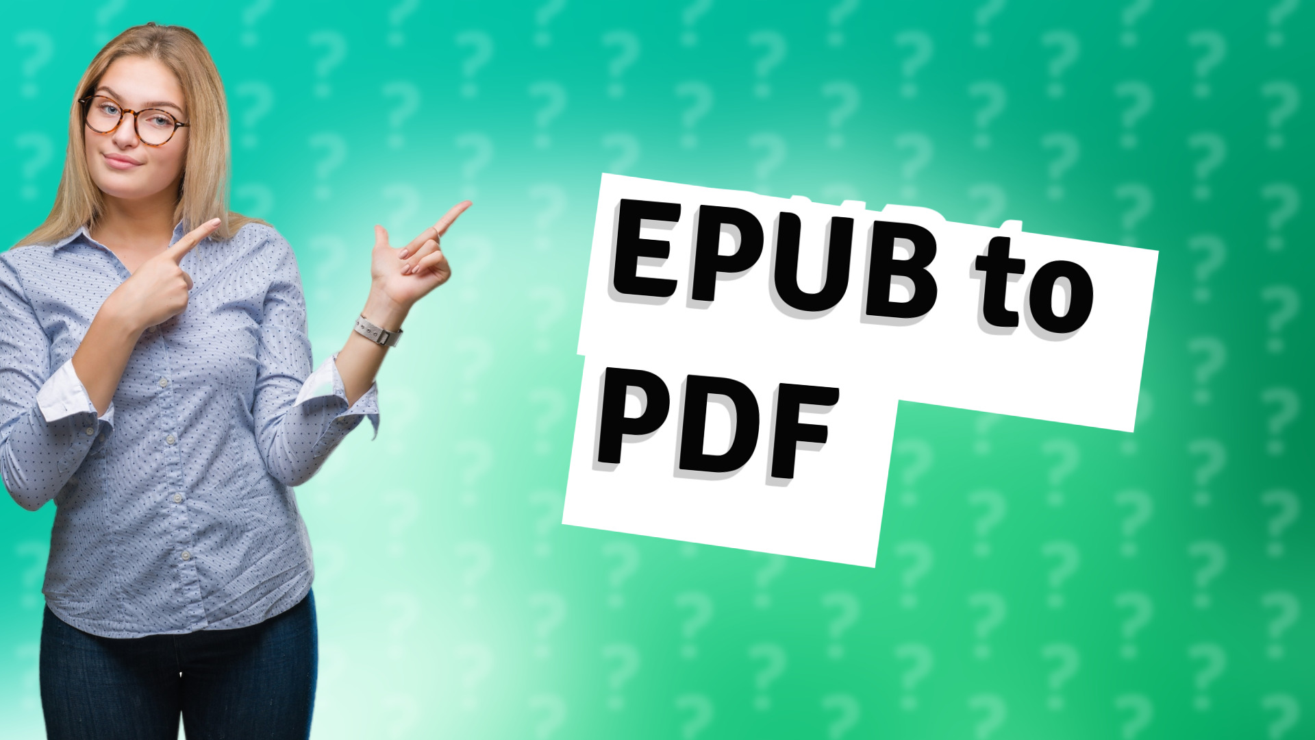 EPUB to PDF