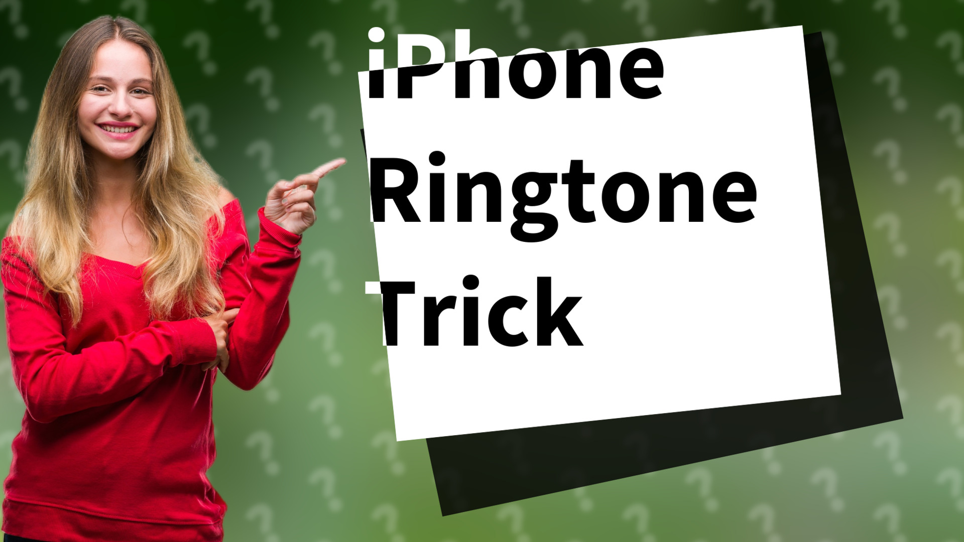 iPhone Ringtone Trick
