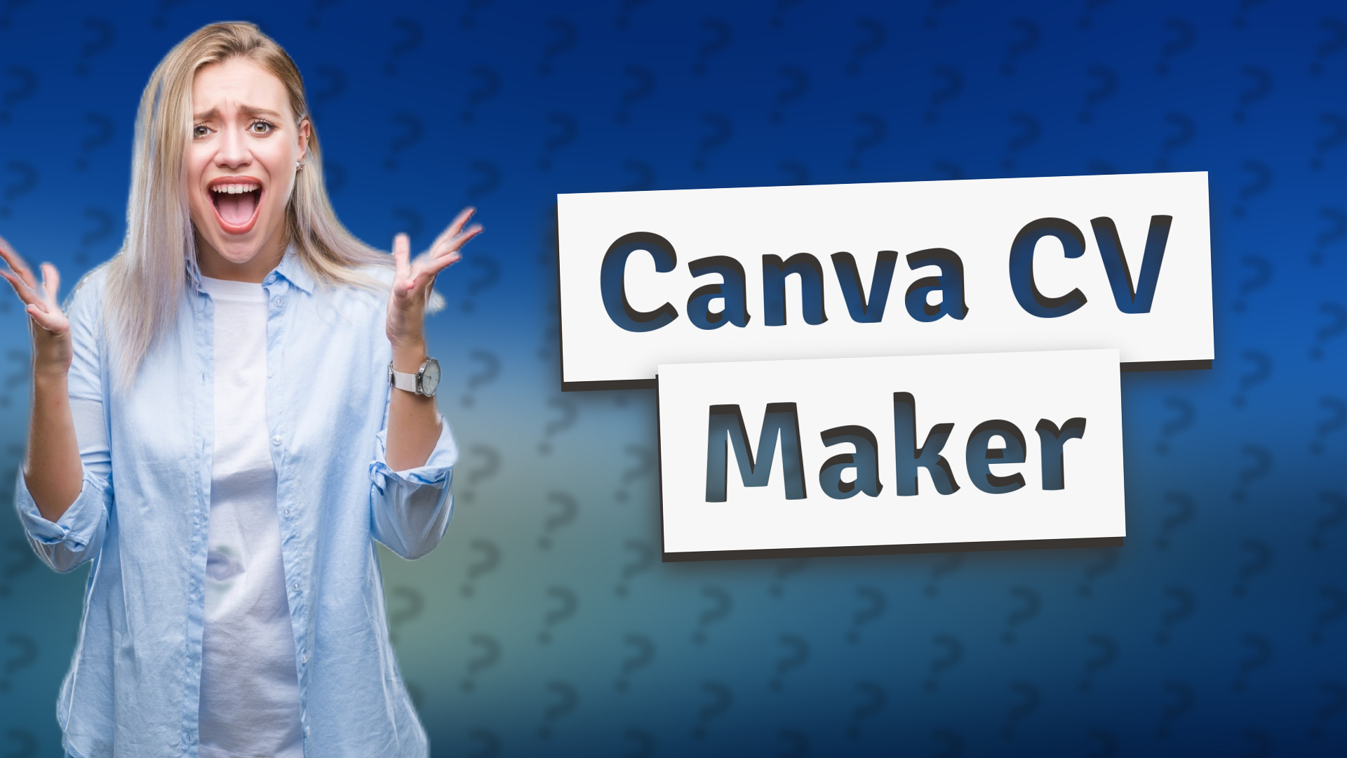Canva CV Maker