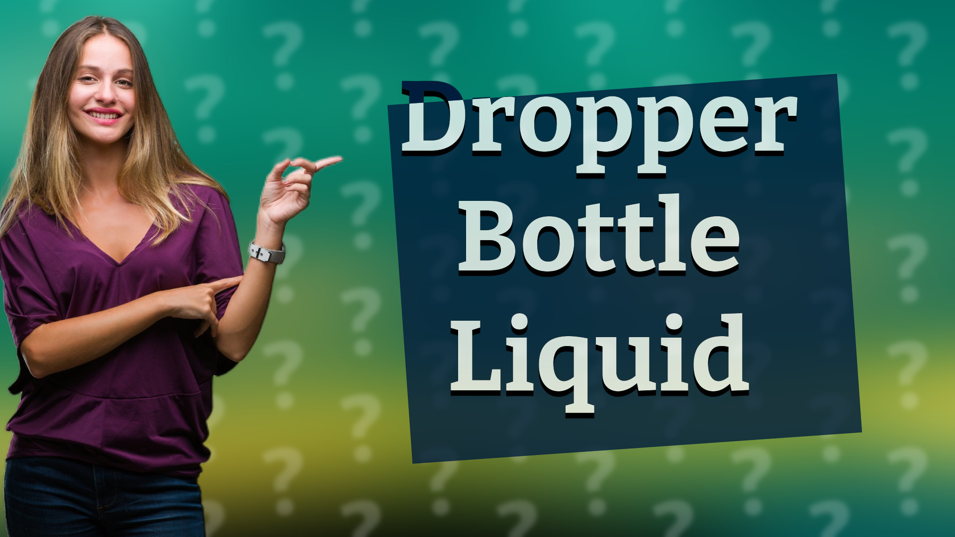 Dropper Bottle Liquid