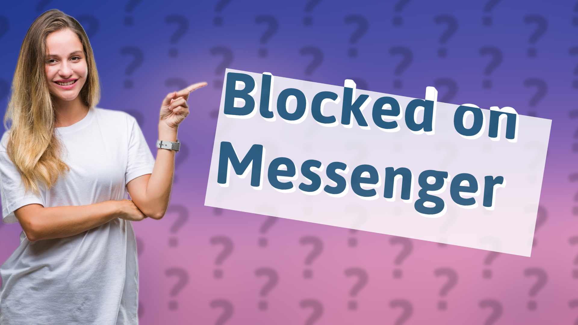 Blocked on Messenger